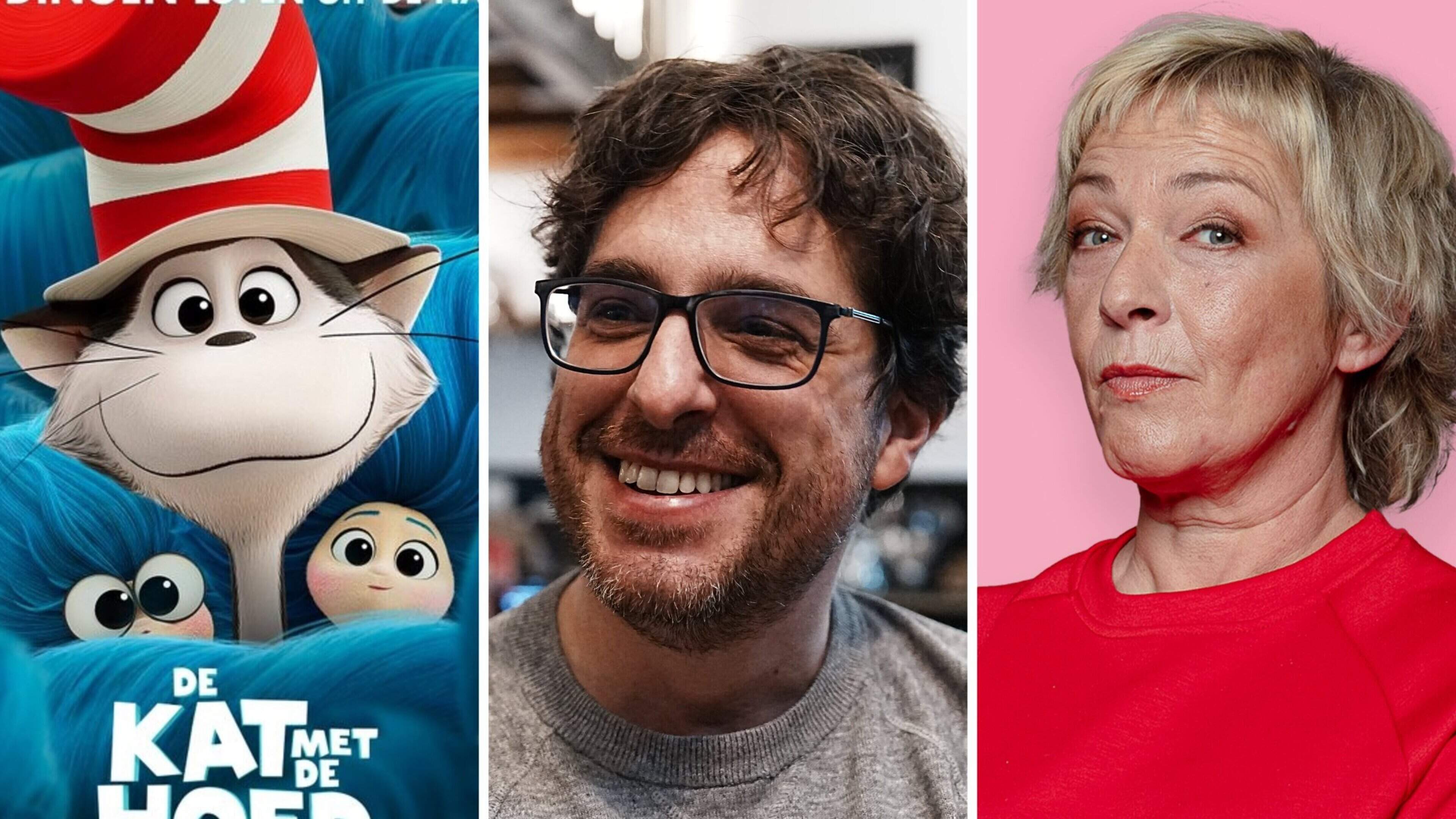 Vlaamse topcast voor animatiefilm ‘De kat met de hoed’, met 