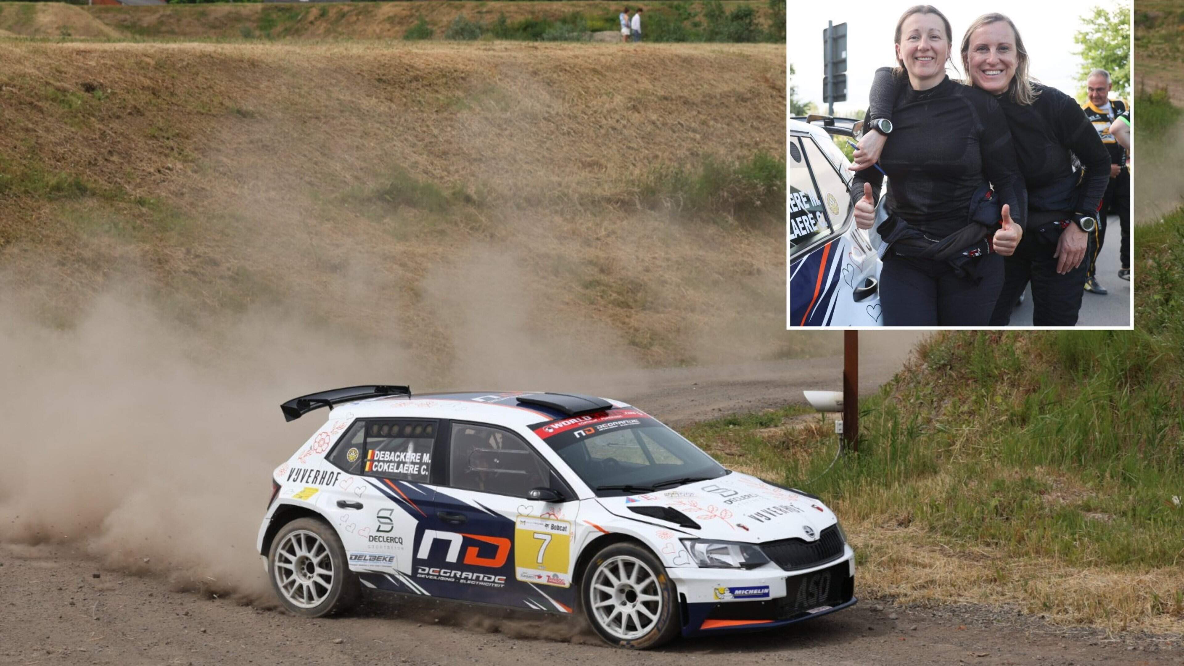 Melissa Debackere wint ORC Rally in Oostrozebeke voor achtste keer