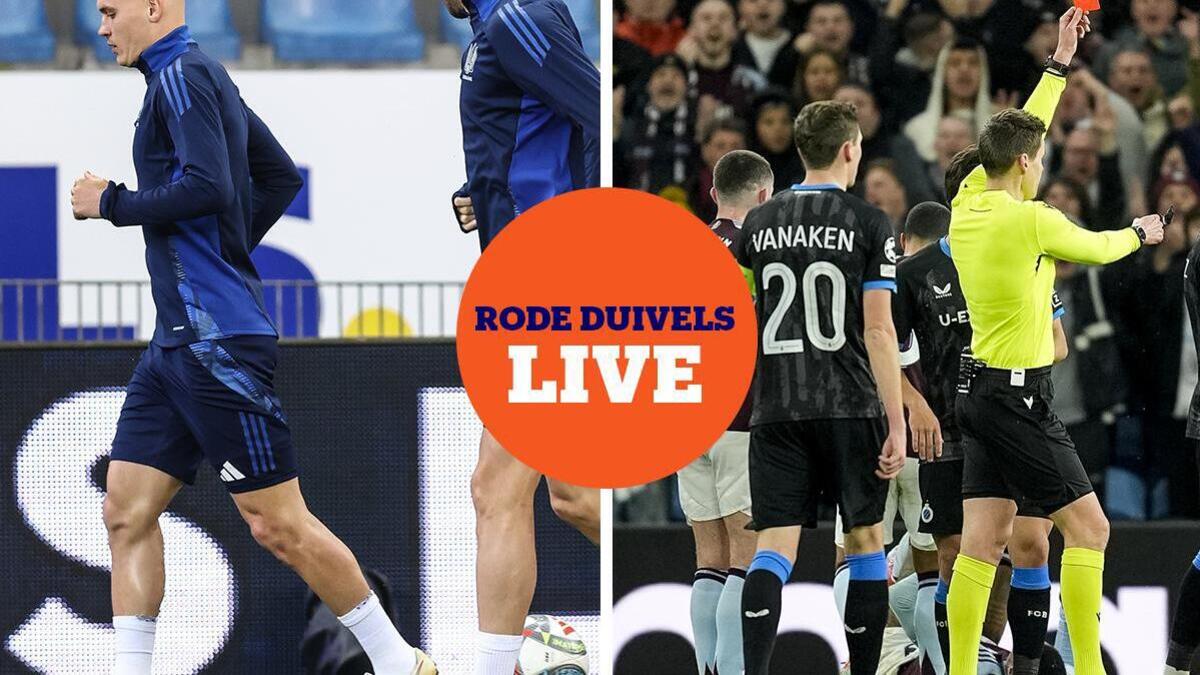 Programma Rode Duivels LIVE RODE DUIVELS. Oude bekende van Club Brugge aangeduid als ...