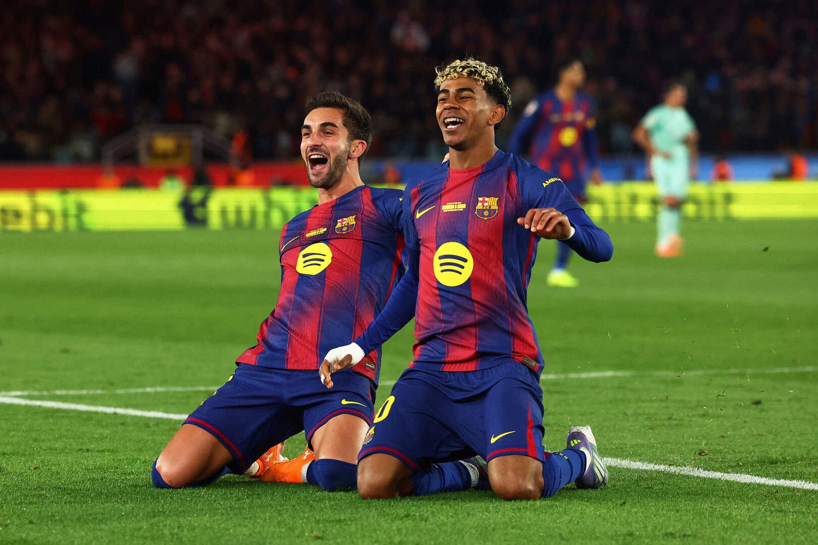 VIDEO. FC Barcelona bij terugkeer naar Camp Nou eenvoudig voorbij tienkoppig Bilbao | Nieuwsblad