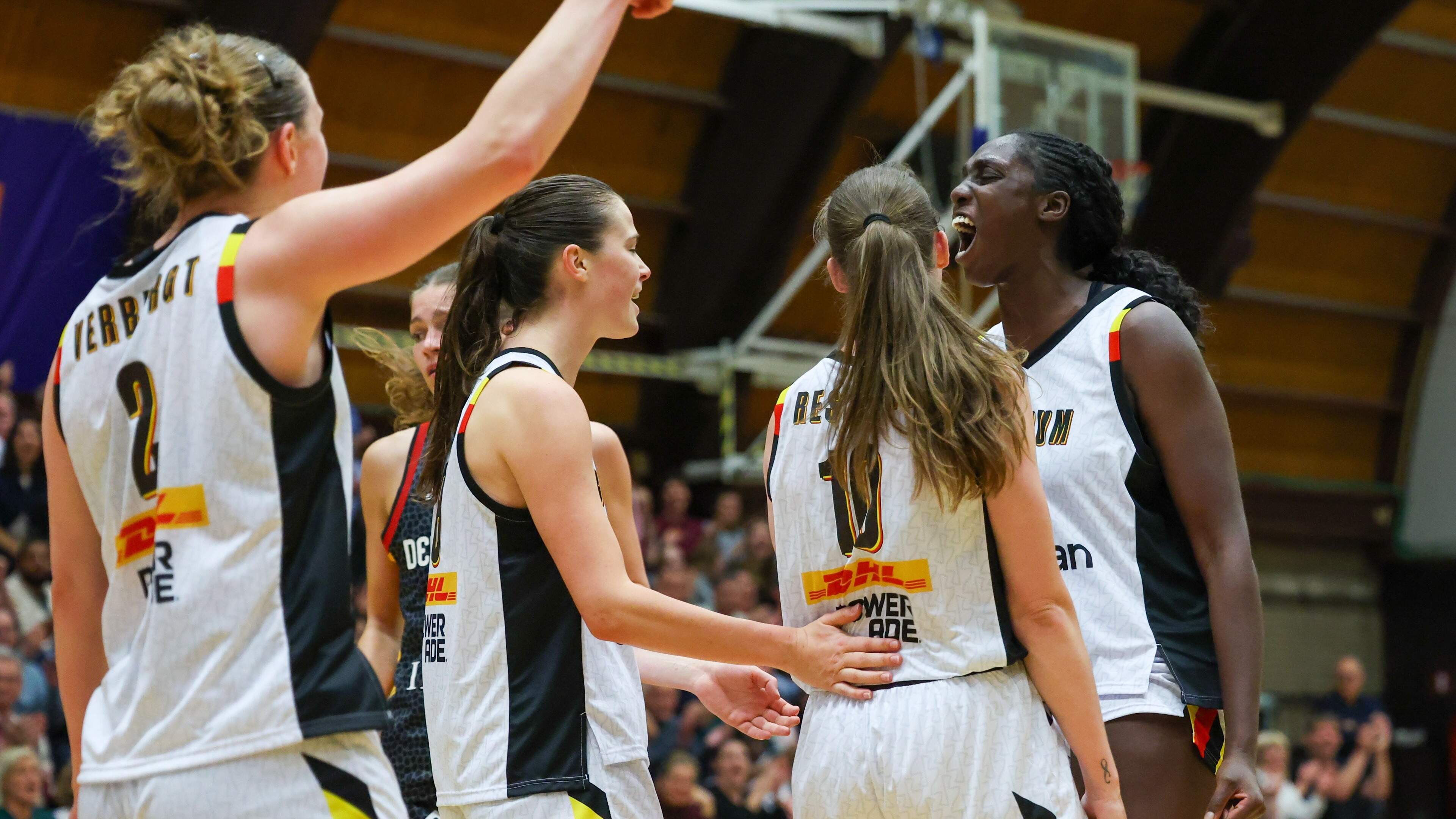 Be Gold Belgian Cats wervelen tegen Duitsland in oefenwedstrijd