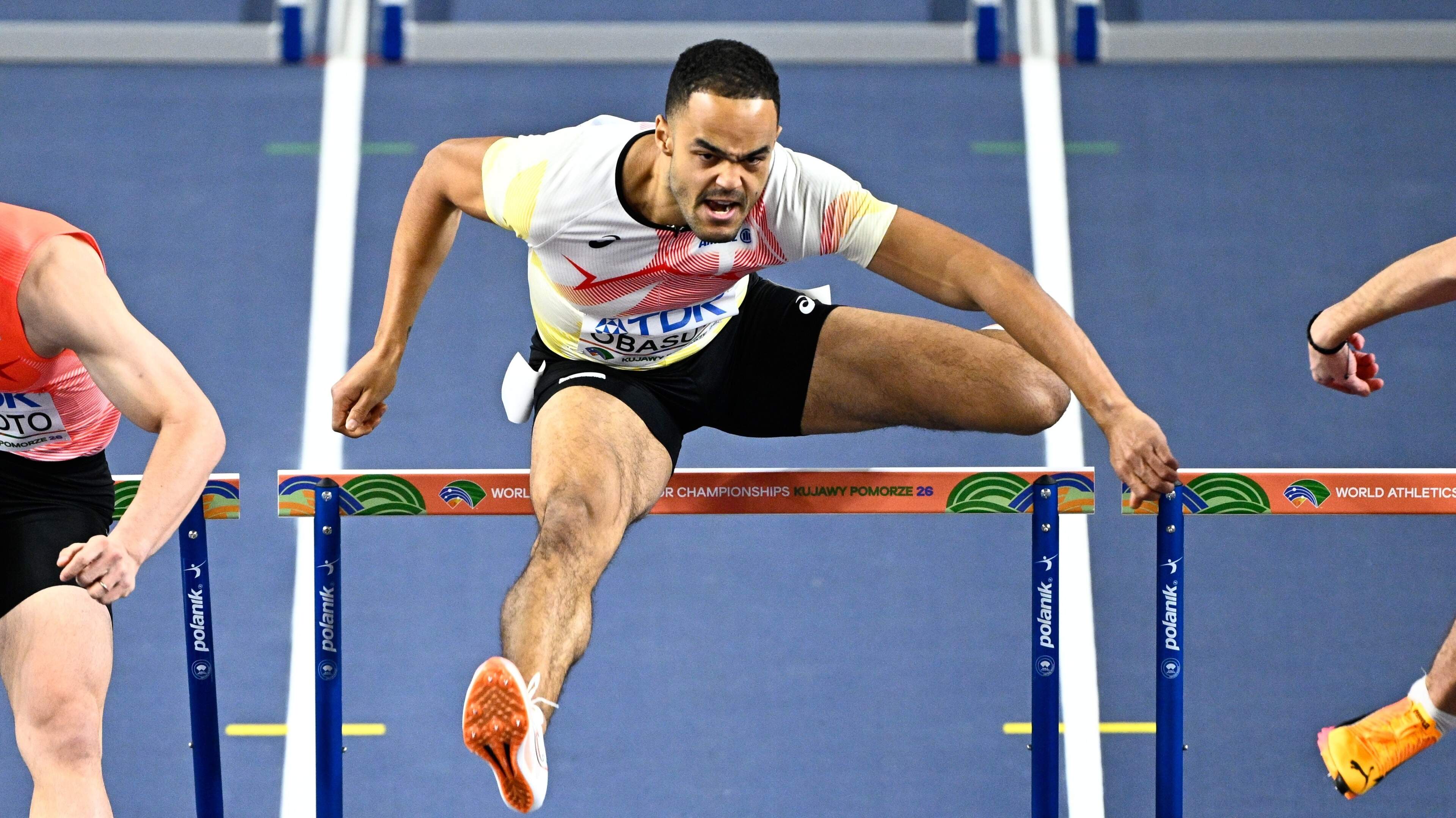 Michael Obasuyi dendert in Brussel naar beste Europese jaarprestatie op 110 meter horden