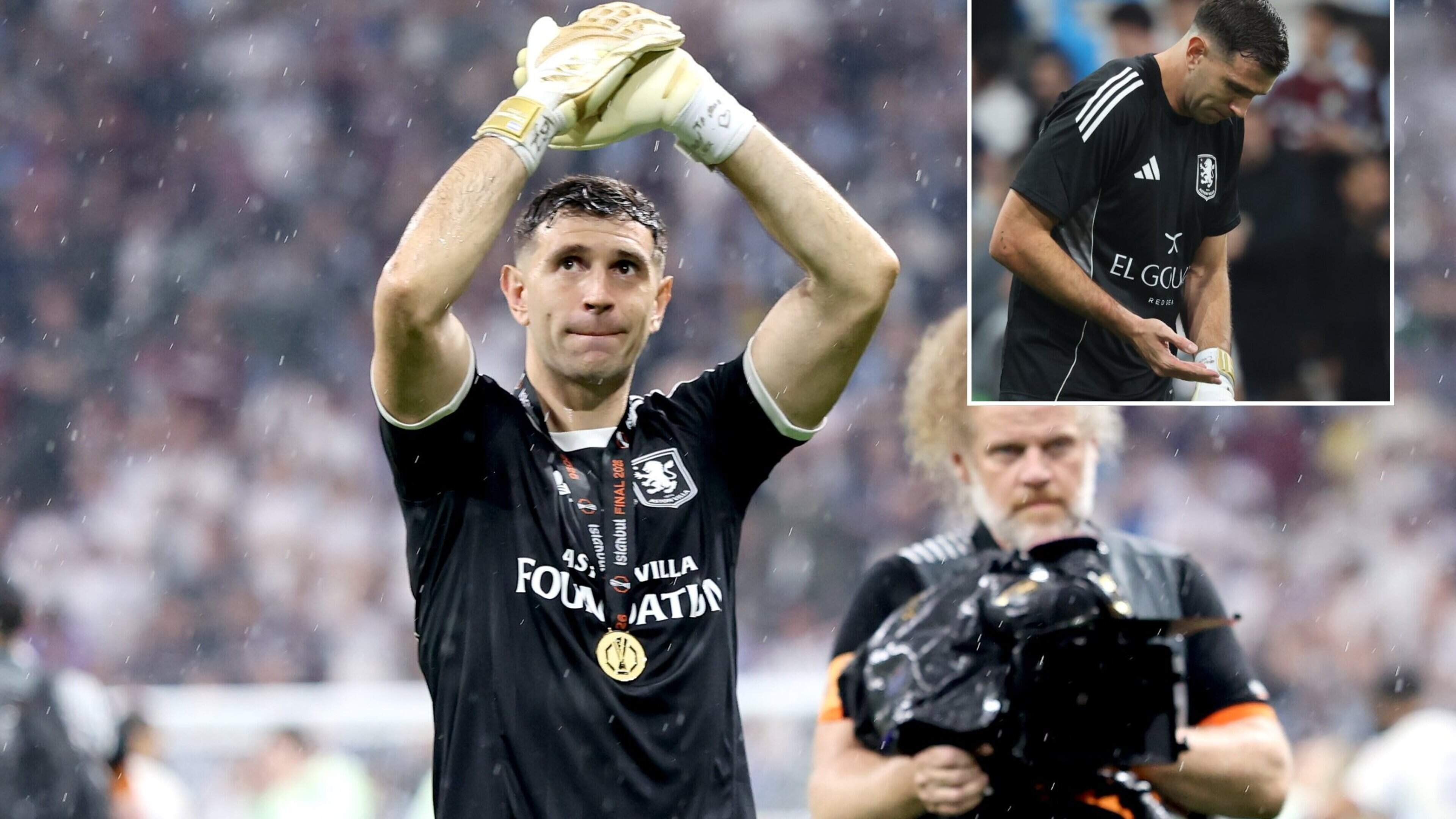 Villa-doelman Emiliano Martinez speelde finale met gebroken vinger: ’Ik zou voor ze sterven’