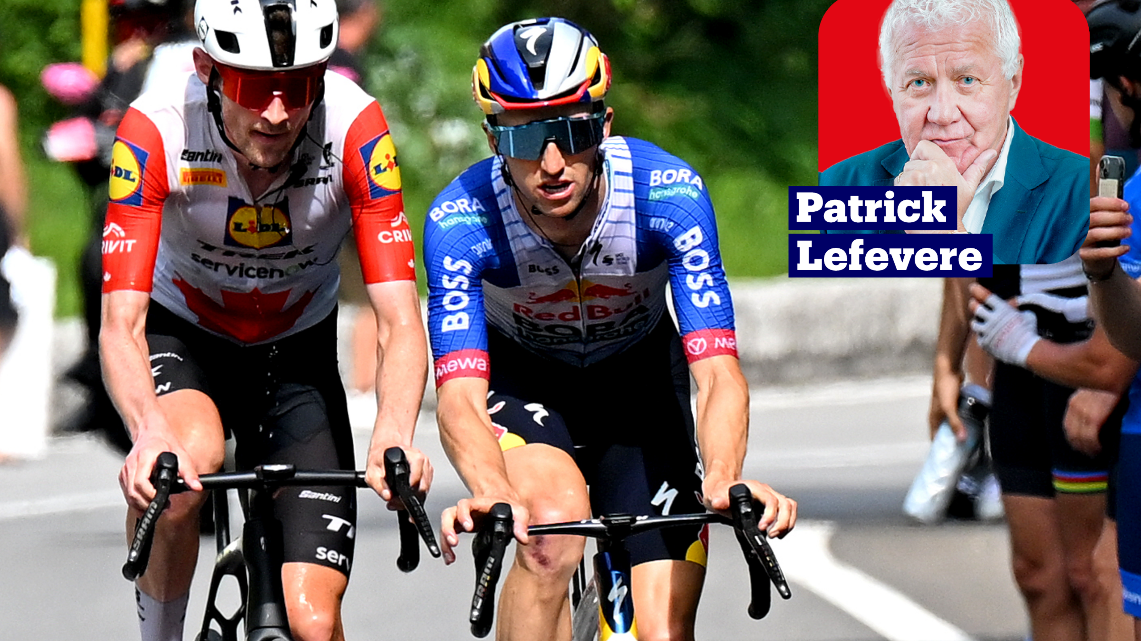 COLUMN. Patrick Lefevere: “Lidl-Trek en Red Bull zijn de nouveaux riches van het peloton en gedragen zich ook zo”