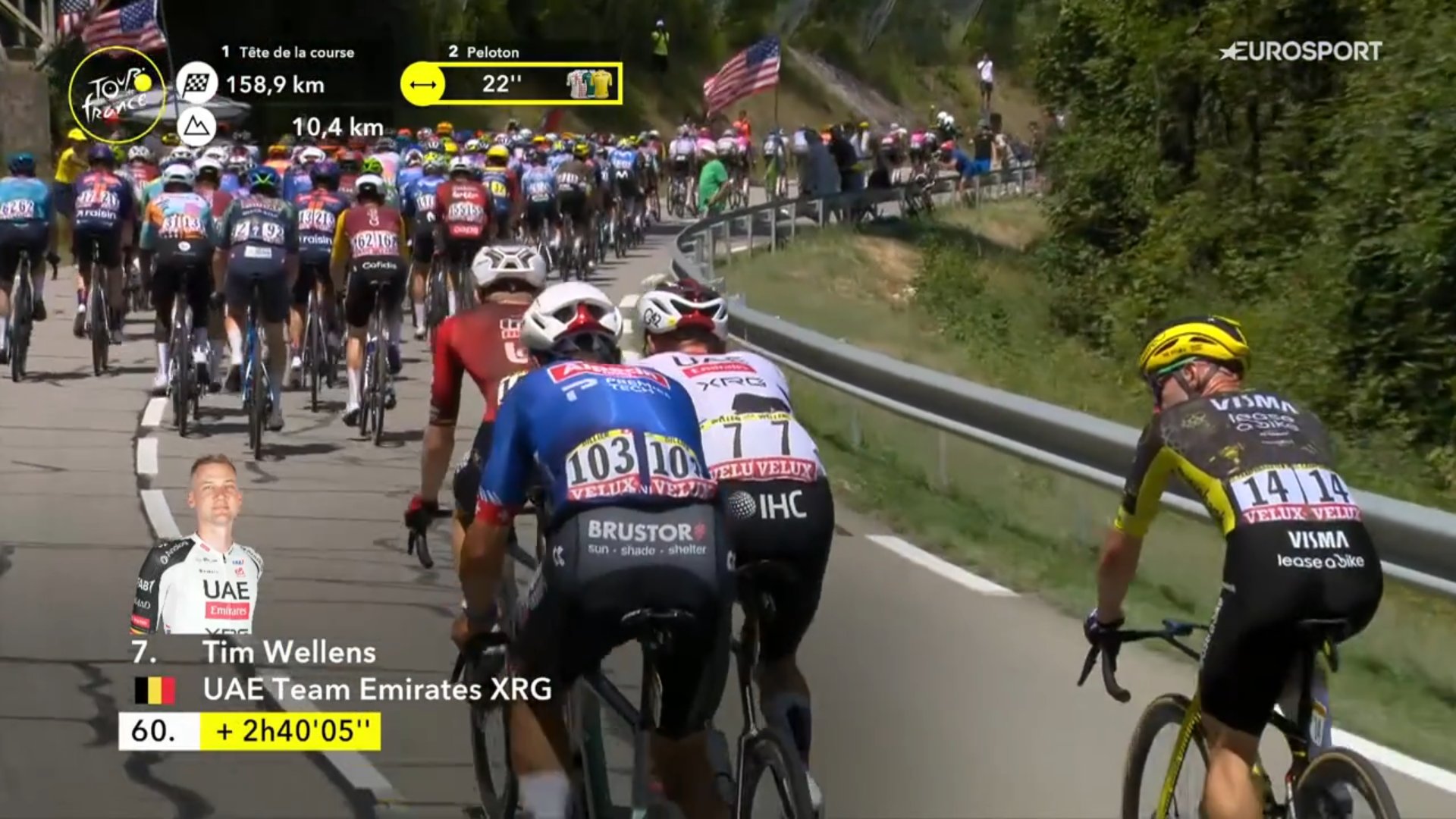 Ziekte bij UAE Team Emirates verzwakt steun voor Tadej Pogacar in Tour de France: ’In de bus zitten de gezonde en zieken apart’