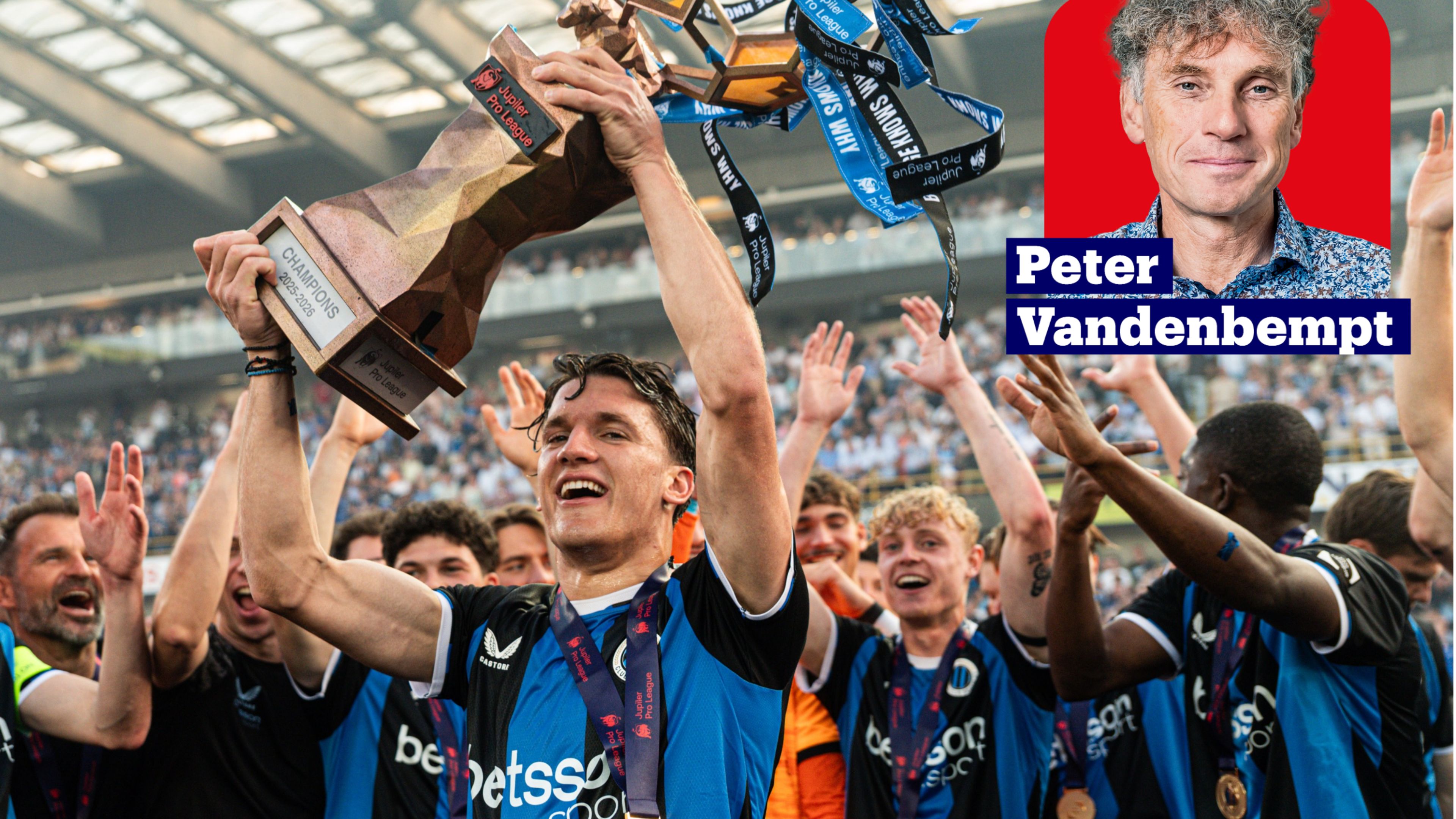 COLUMN. Peter Vandenbempt: “Wie altijd maar blijft beweren dat de invoering van de play-offs ons voetbal ‘beter’ heeft gemaakt, die is niet ernstig”