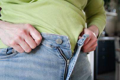 Too tight jeans