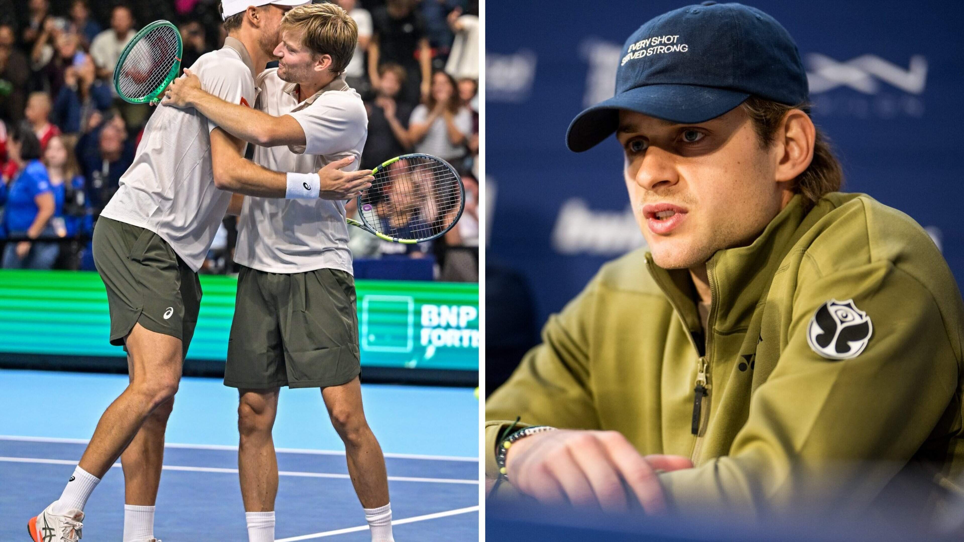 David Goffin en Raphael Collignon plaatsen zich voor kwartfinales dubbelspel, vanavond komen eerste Belgen in actie in het enkelspel