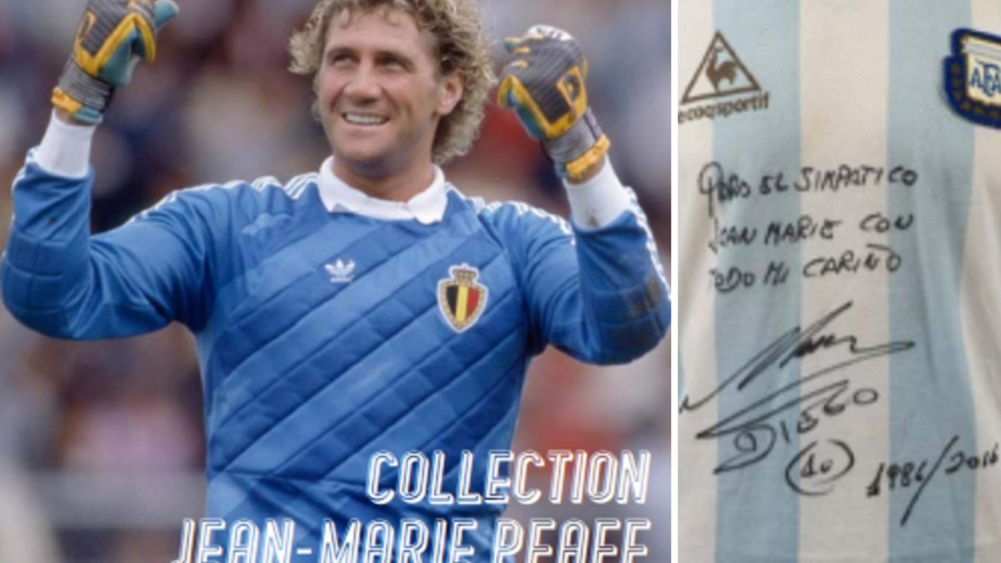 Truitje van Maradona levert liefst 400.000 euro op tijdens veiling privécollectie Jean-Marie Pfaff