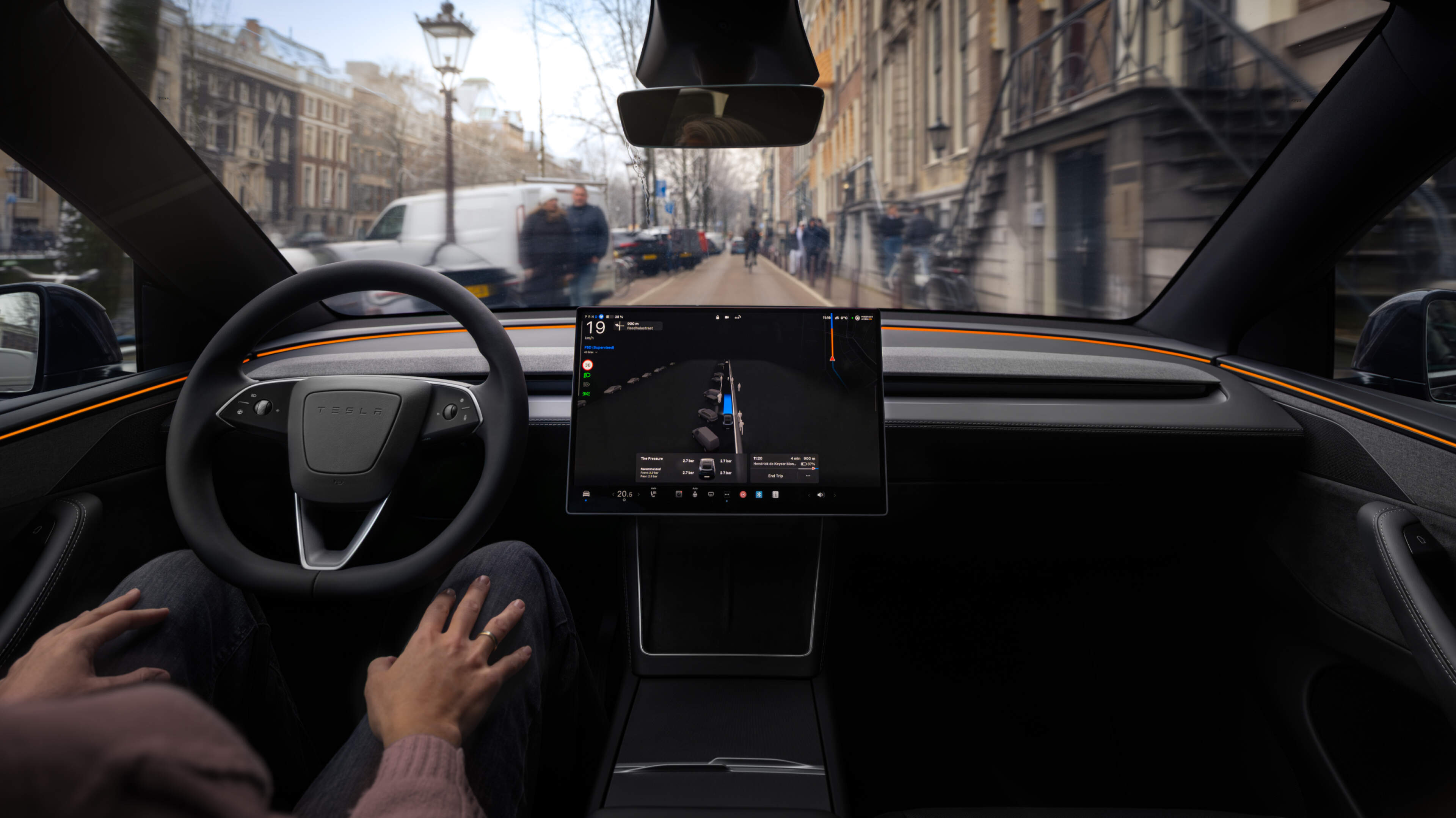 Tesla’s mogen nu ook autonoom in België rijden: hoe werkt da
