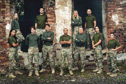 De elf bekende rekruten van het nieuwe seizoen van ‘Special forces’.