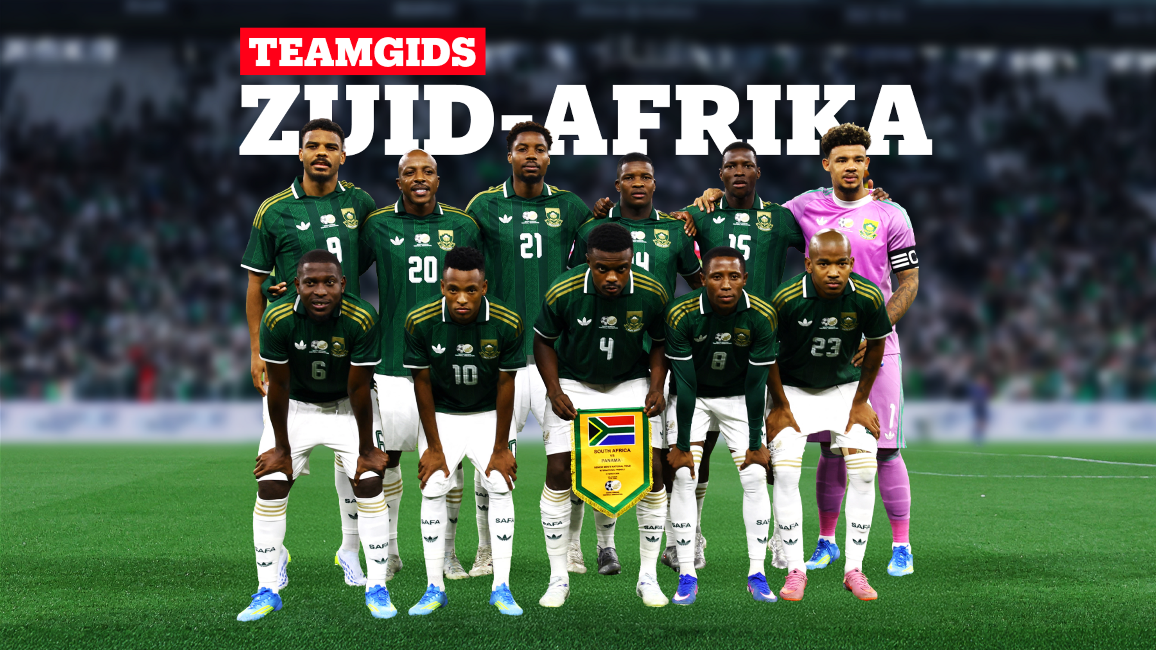 Alles veranderde toen Hugo Broos overnam bij Bafana Bafana: alles over de WK-selectie van Zuid-Afrika