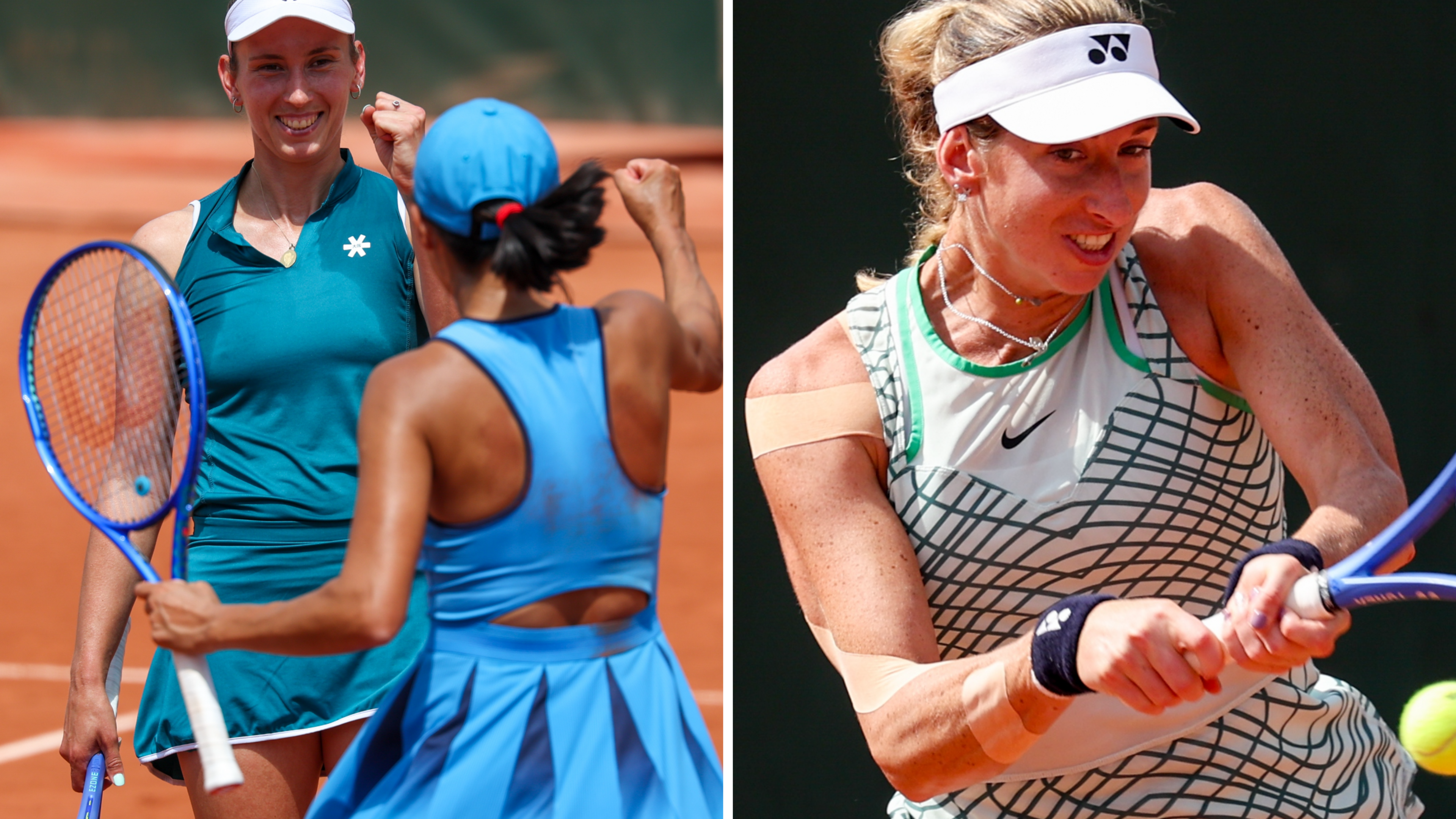 Elise Mertens en Magali Kempen vlot naar achtste finales in het dubbelspel op Roland Garros