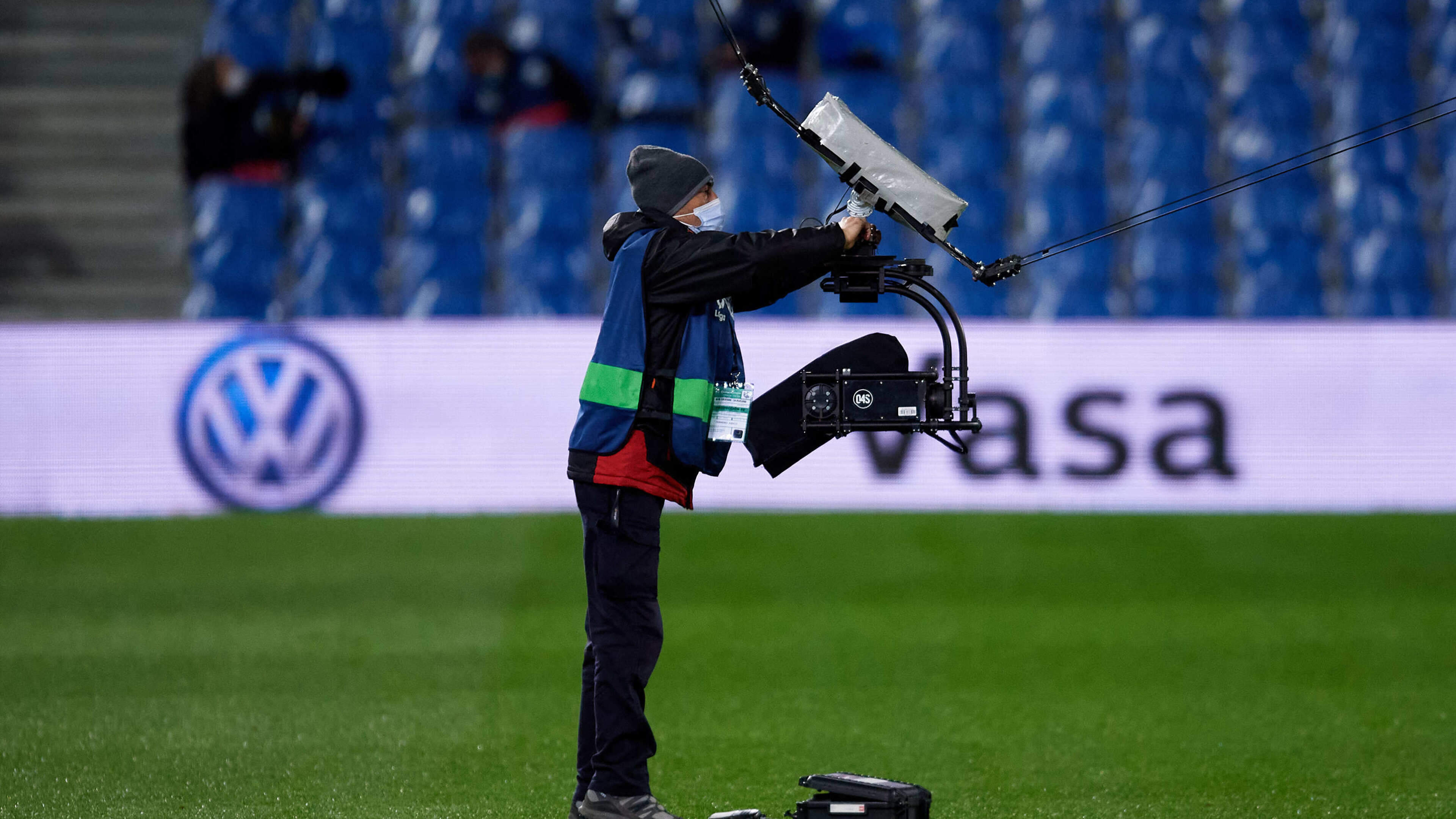 Dit had veel erger kunnen aflopen: spidercam valt 