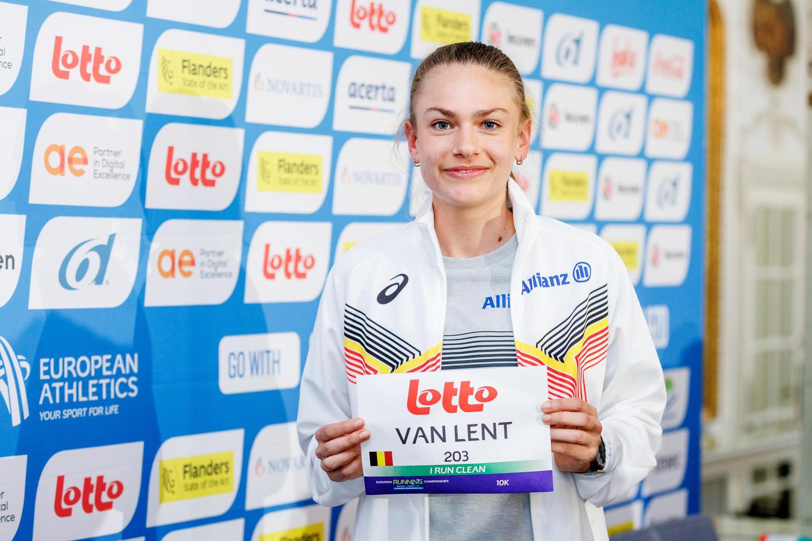 Jana Van Lent was niet te houden in Duffel.