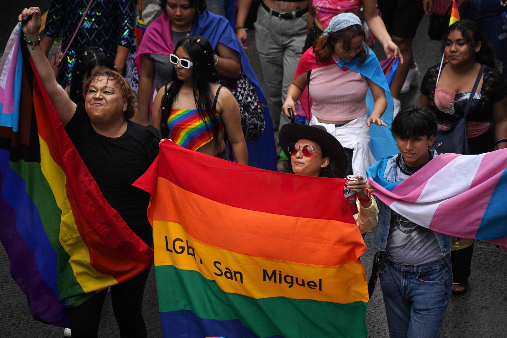 Gisteren vonden overal ter wereld Pride-optochten plaats, ook hier in San Salvador.