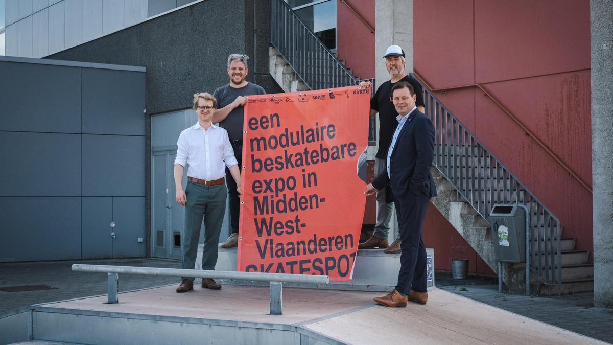 Wingene Creëert Unieke Skate Spot: Kunst en Skatecultuur Smelten Samen!
