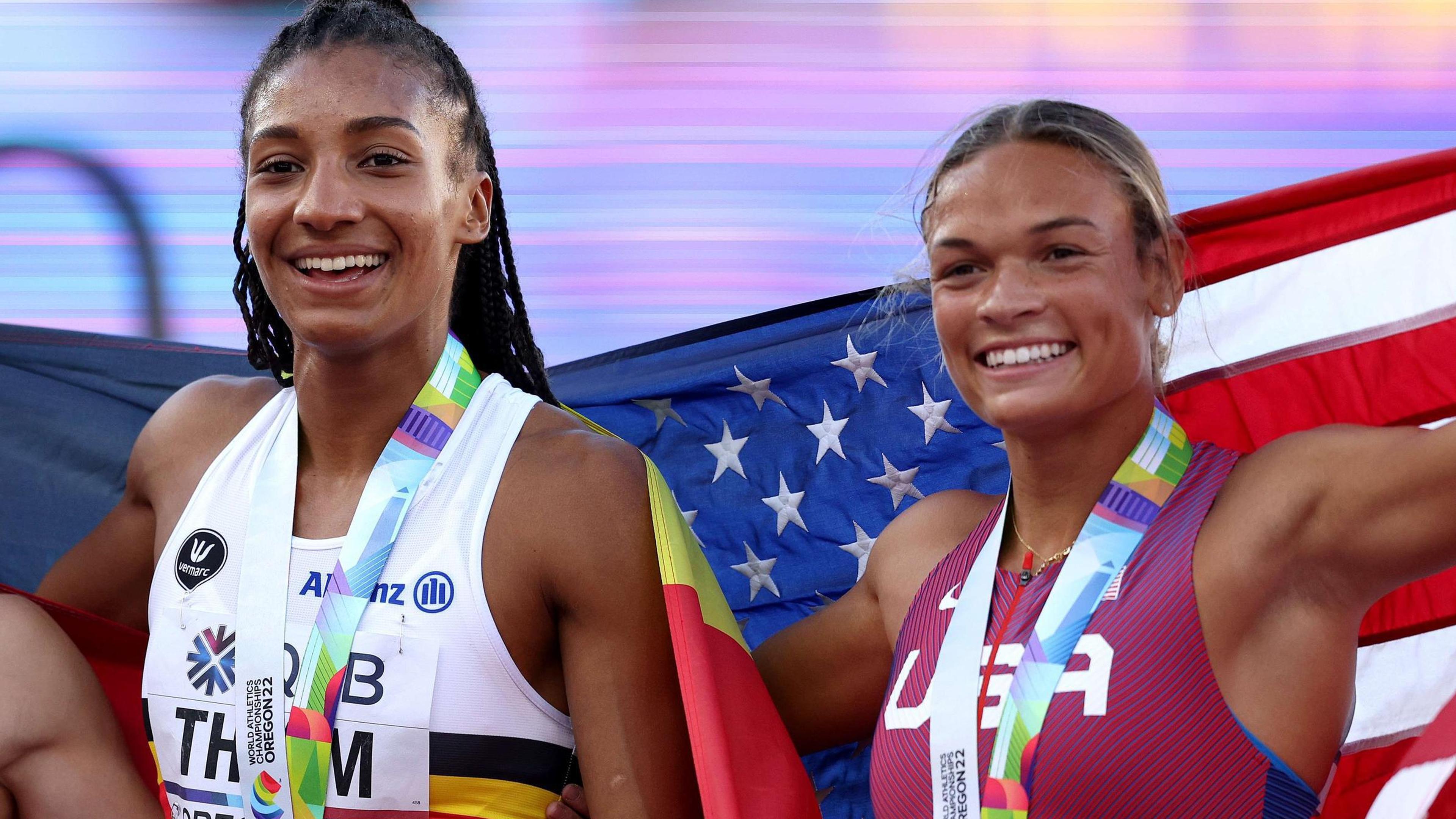 Anna Hall over meetingrecord van Nafi Thiam: “Met grenzen probeer ik niet bezig te zijn”