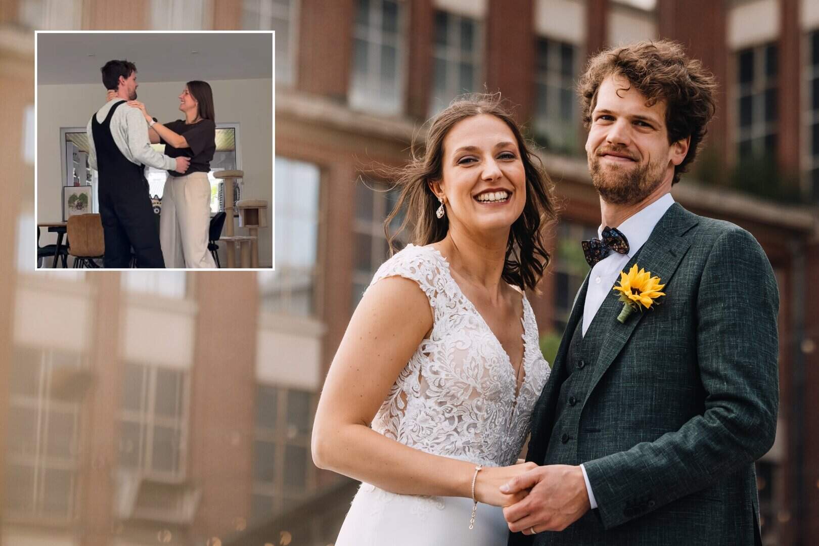 Thomas en Karlien uit 'Blind getrouwd' wonen officieel samen: “Thuiskomen  bij elkaar deden we al, nu staan er ook vier muren rond” | Nieuwsblad