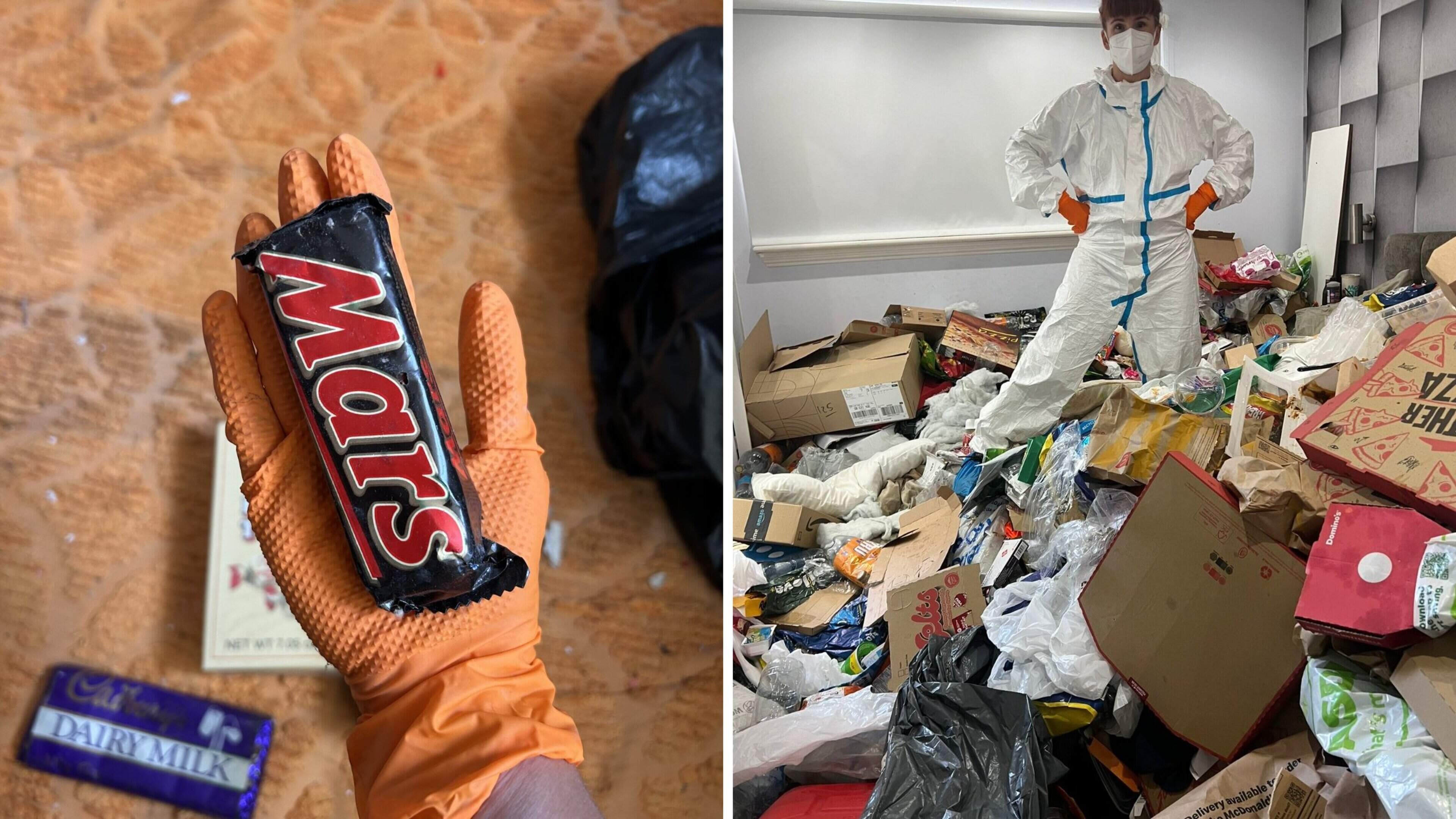 Schoonmaakster verbaasd wanneer ze Mars-reep uit 1991 vindt: ’Zo groot als mijn hand’
