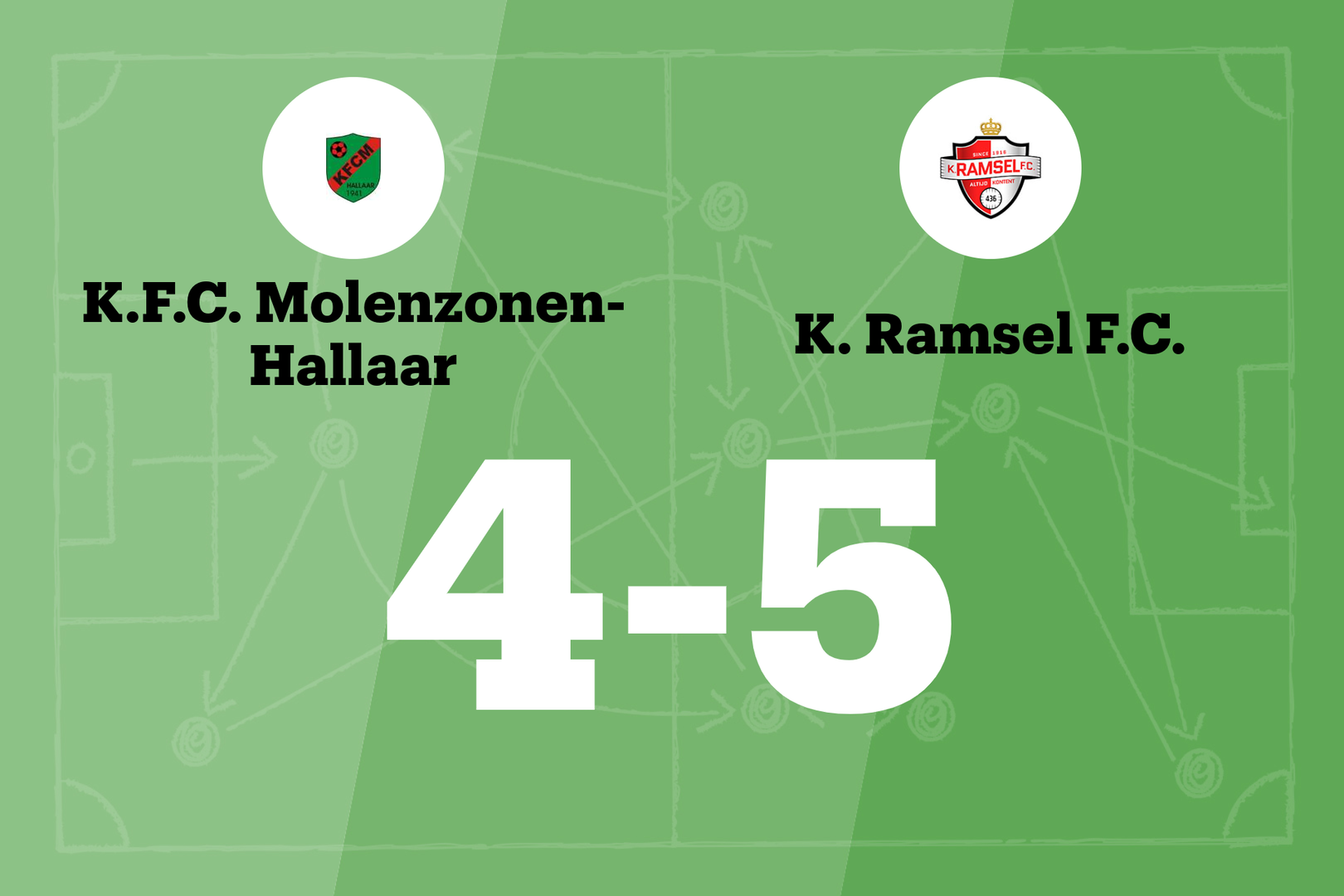 Kevin Vandenbergh leidt Ramsel naar overwinning tegen Hallaar | Nieuwsblad