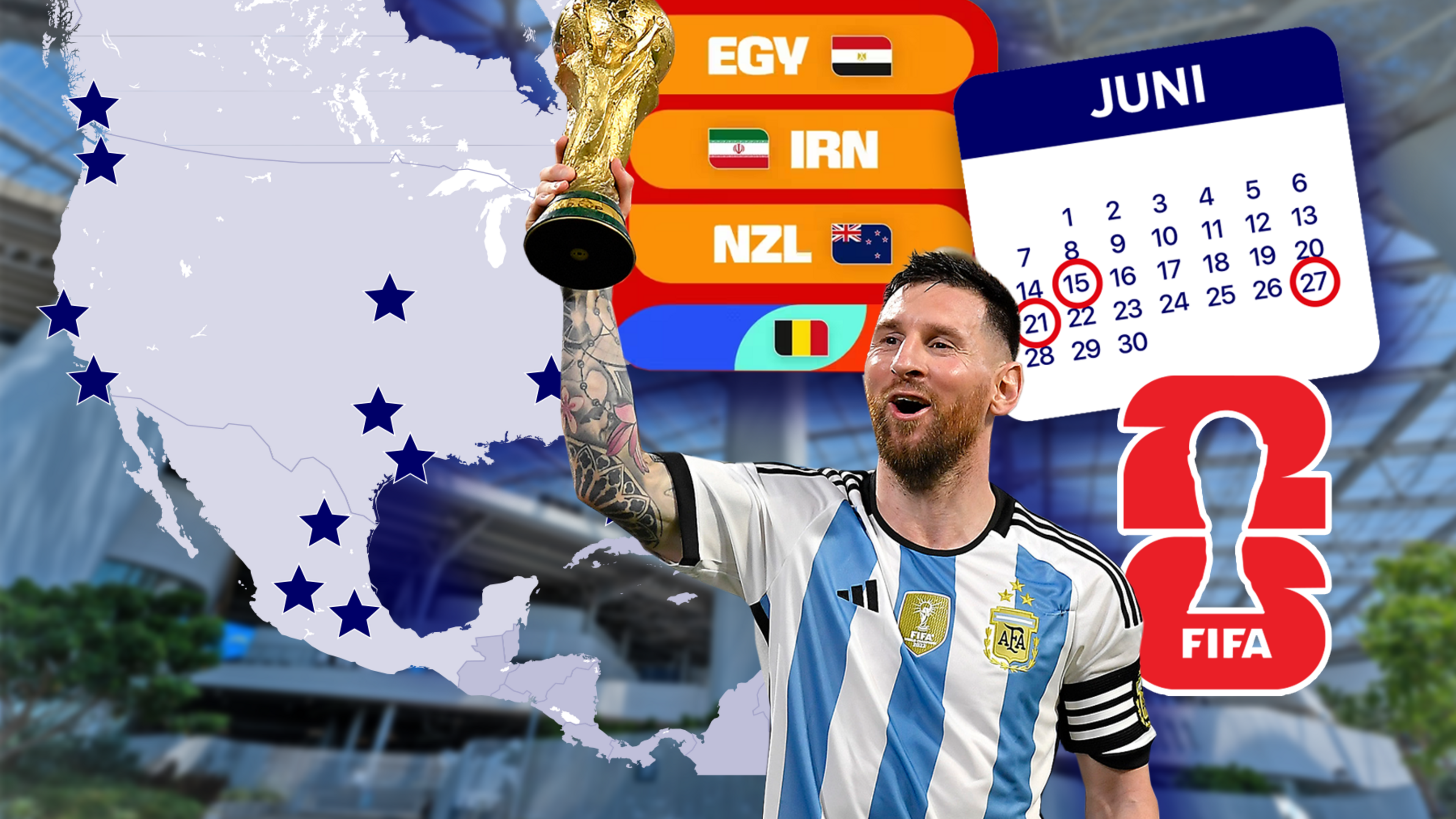 Alles wat u moet weten over het WK voetbal 2026