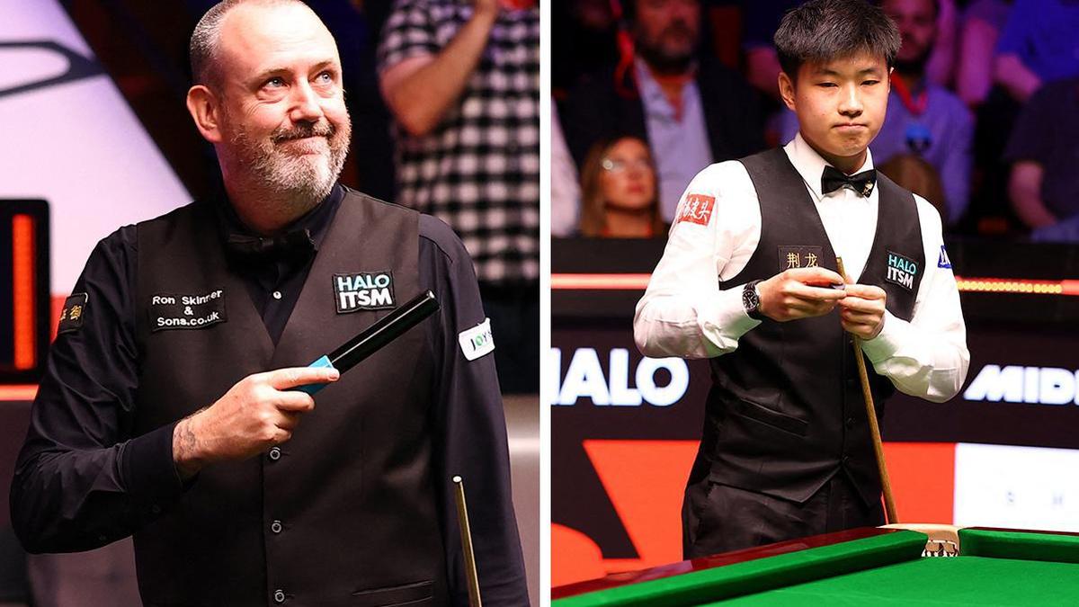 WK Snooker: Zhao Xintong Nog Steeds Favoriet na Late Comeback van Mark Williams