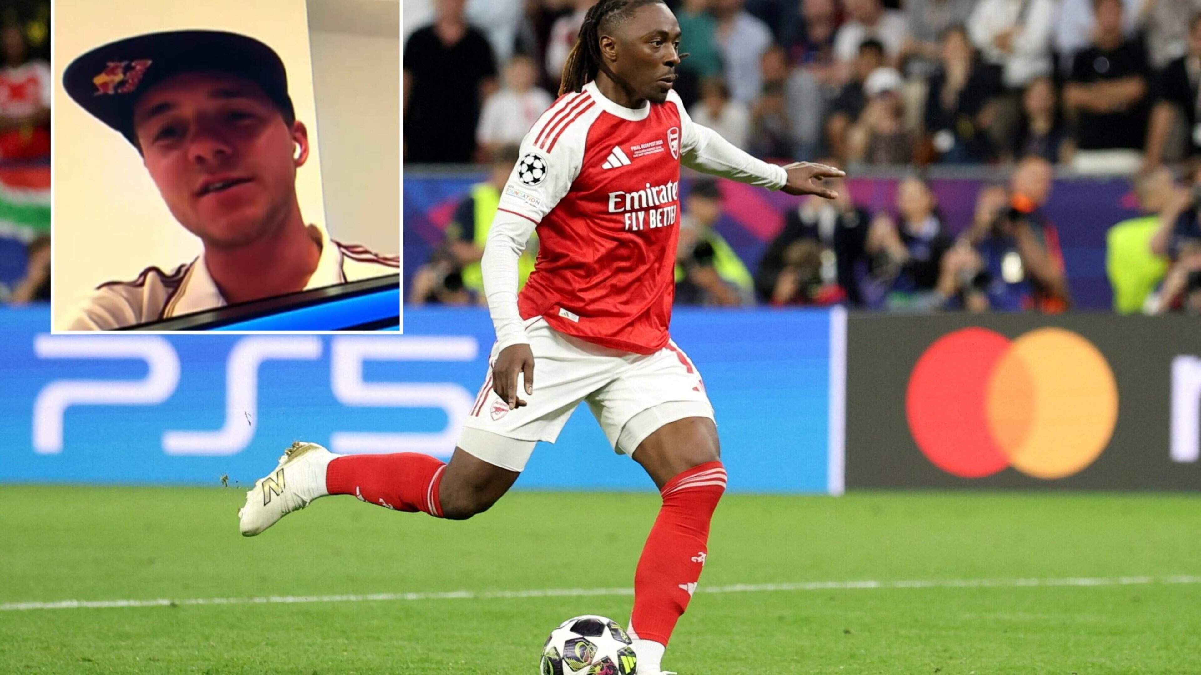 VIDEO. Arsenal-fan Remco Evenepoel baalt van gemiste strafschoppen Eze en Gabriel: “Twee archislechte penalty’s”