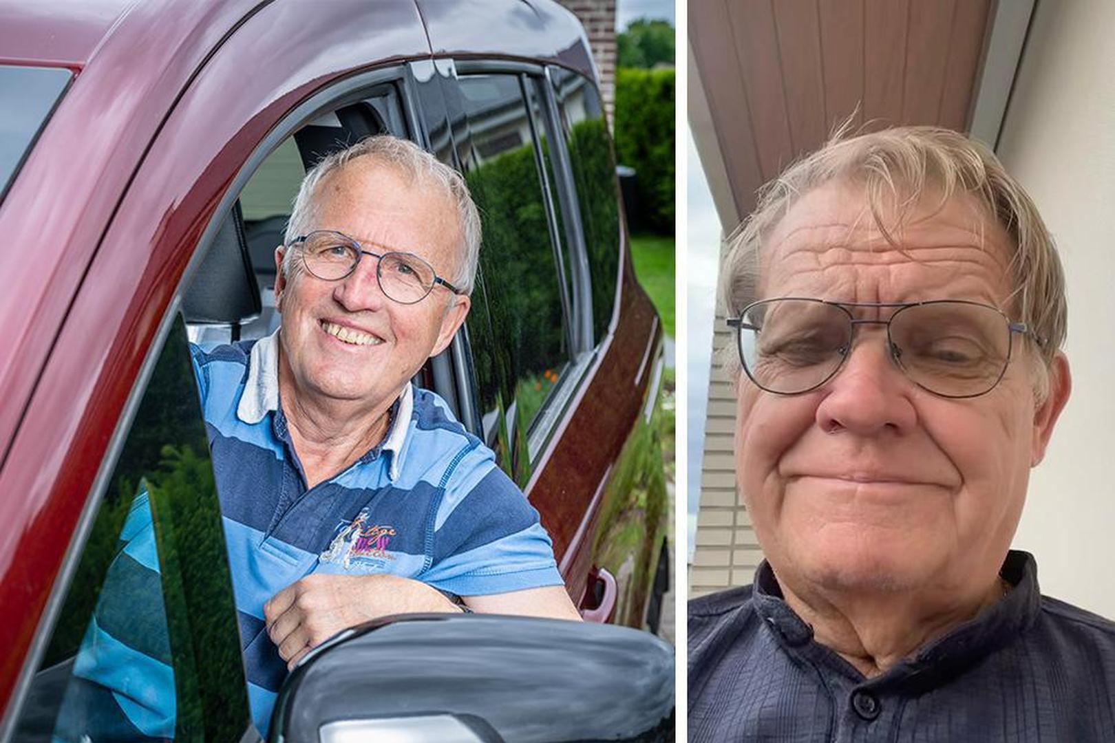 Ronny (links) en Jacky zijn beiden 70+, maar nog altijd aan het werk.