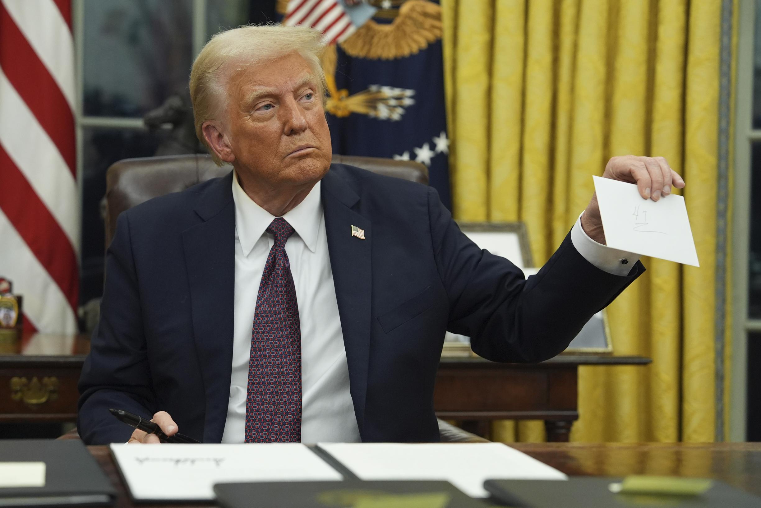 Dit staat in de brief die Biden voor Trump achterliet in Oval Office