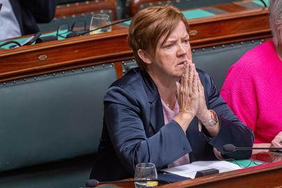 CD&V-Kamerlid Els Van Hoof, voorzitter van de commissie Buitenlandse Zaken.