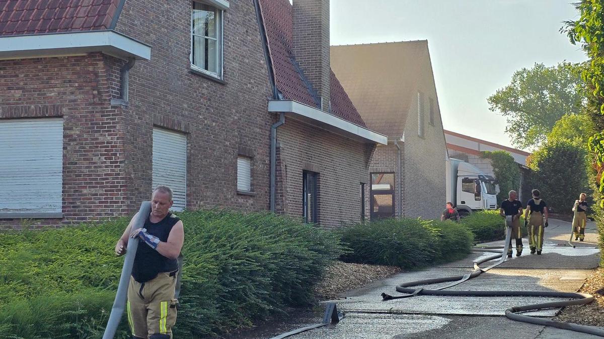 Brand in Temse: Droogkast in Hoeve veroorzaakt Zware Rookschade