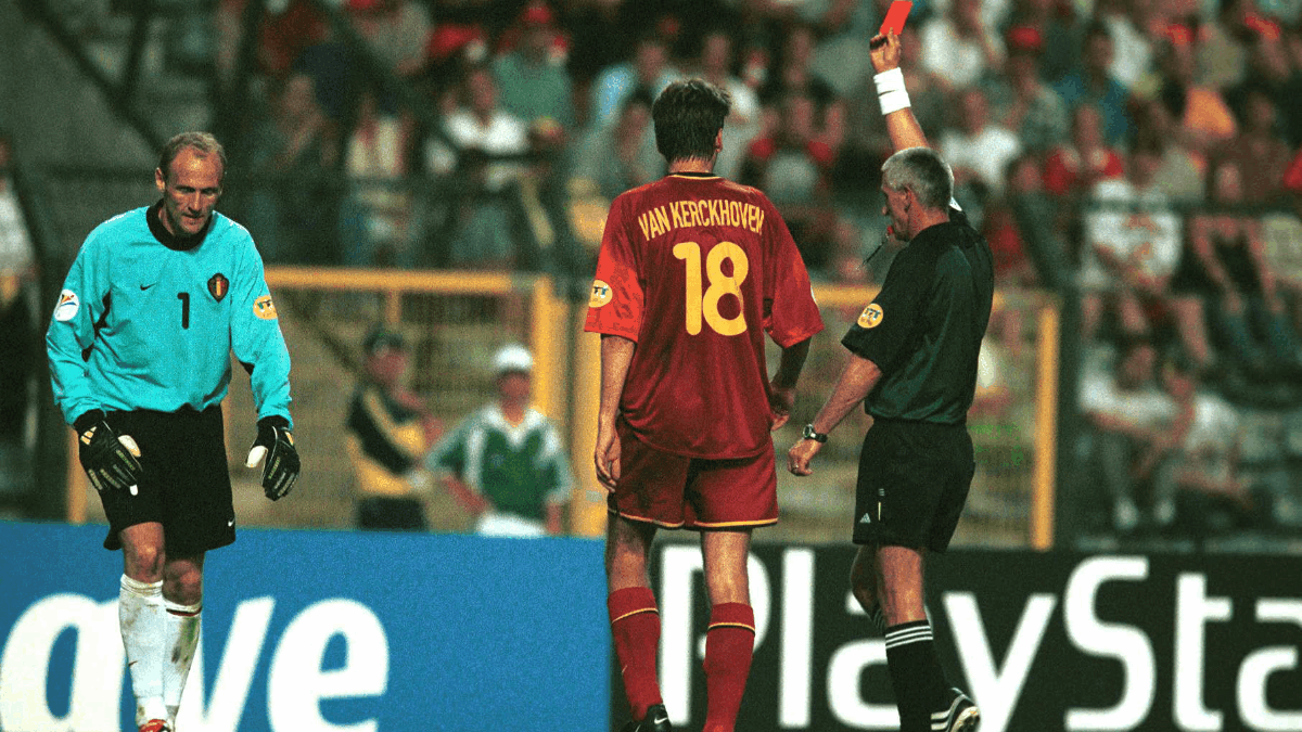 Eric Deflandre played goalkeeper for Belgium at Euro 2000