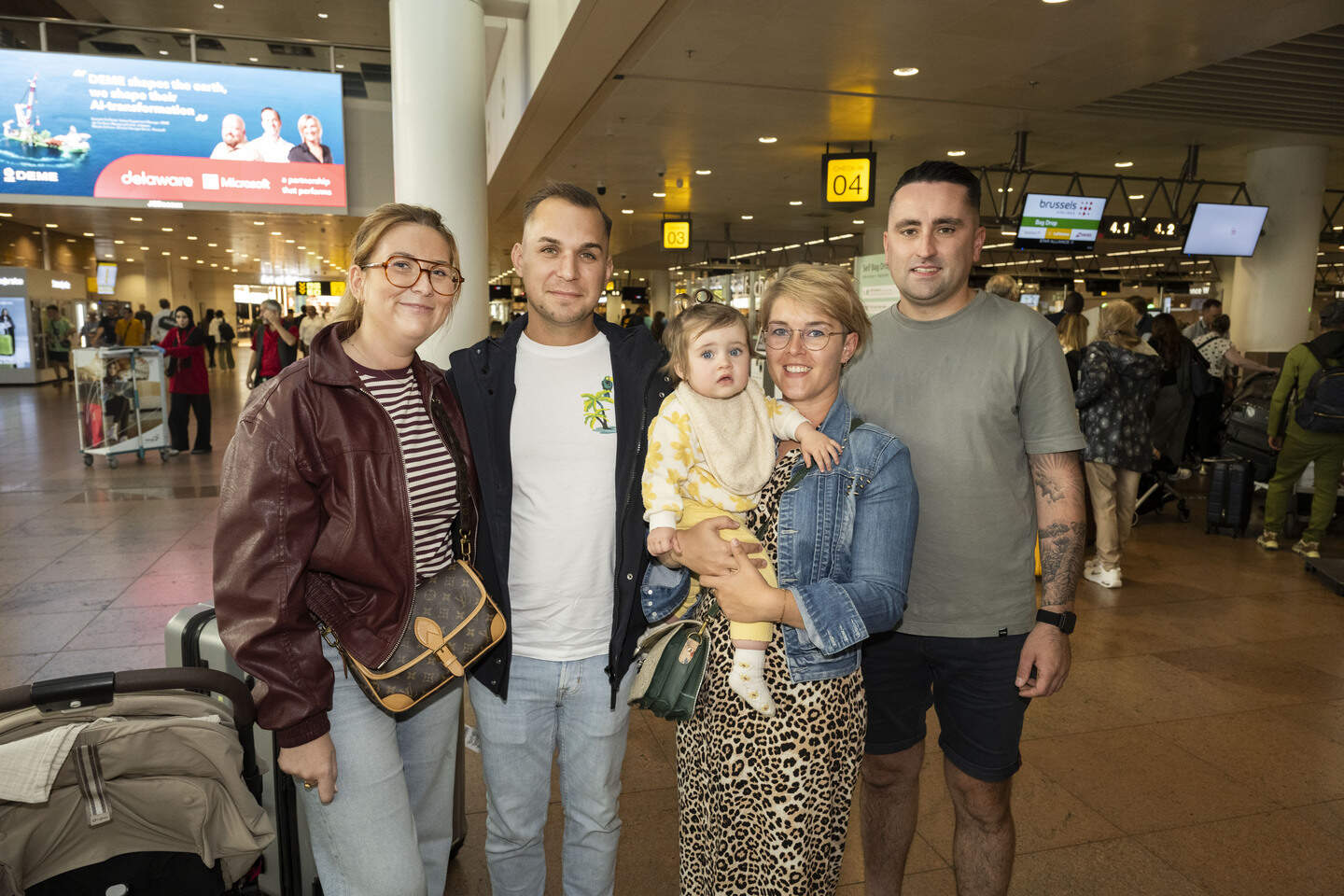 Chaos op de luchthaven van Zaventem: “Een minuut voor we zouden boarden ...