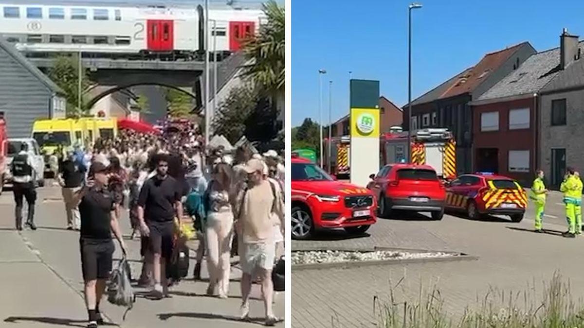 Trein met honderden reizigers naar kust komt onderweg tot stilstand: evacuatie na rookontwikkeling