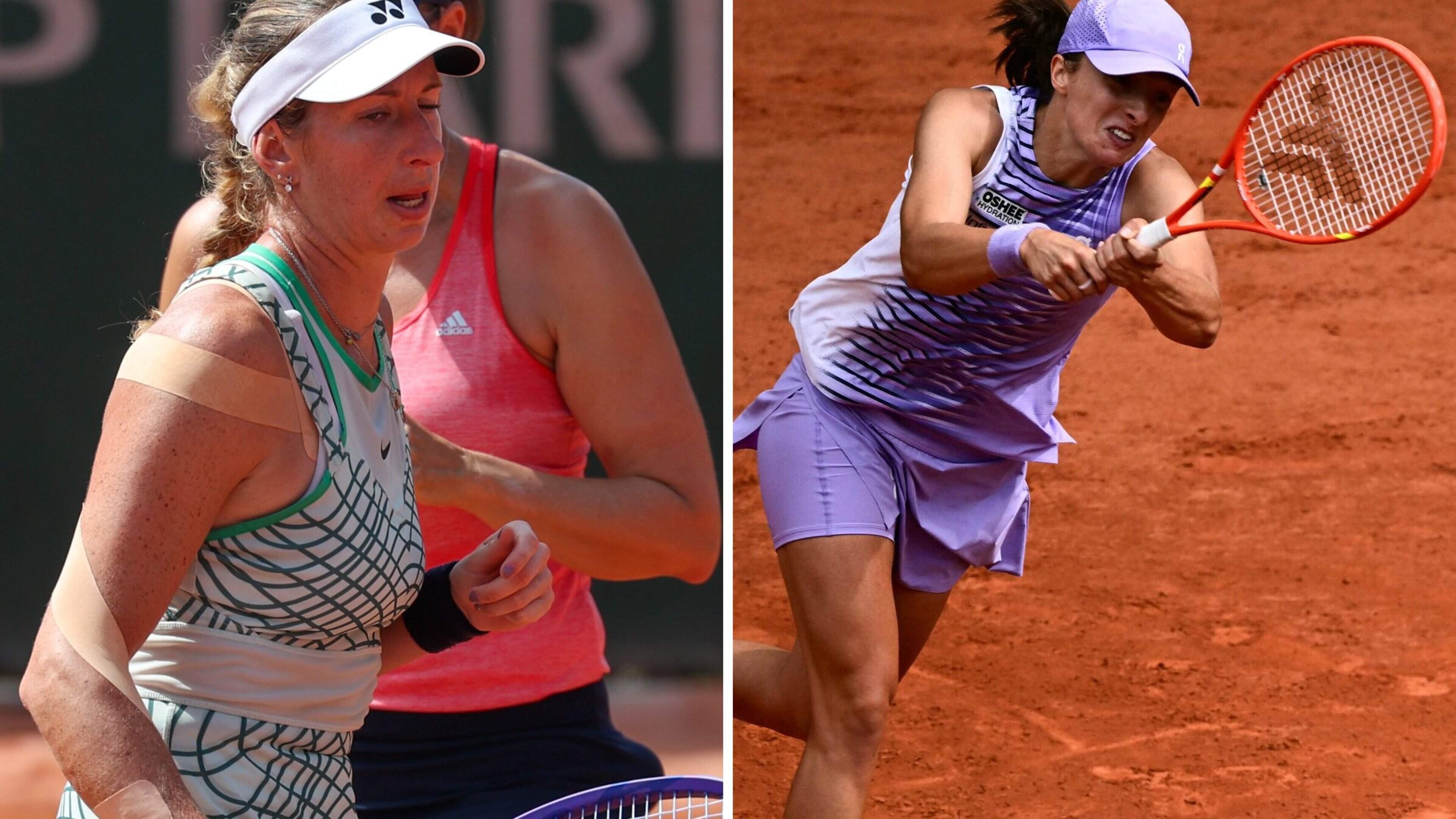 LIVE ROLAND GARROS. Verrassing in Parijs: viervoudig kampioene Iga Swiatek sneuvelt in vierde ronde, Magali Kempen komt straks in actie in dubbelspel