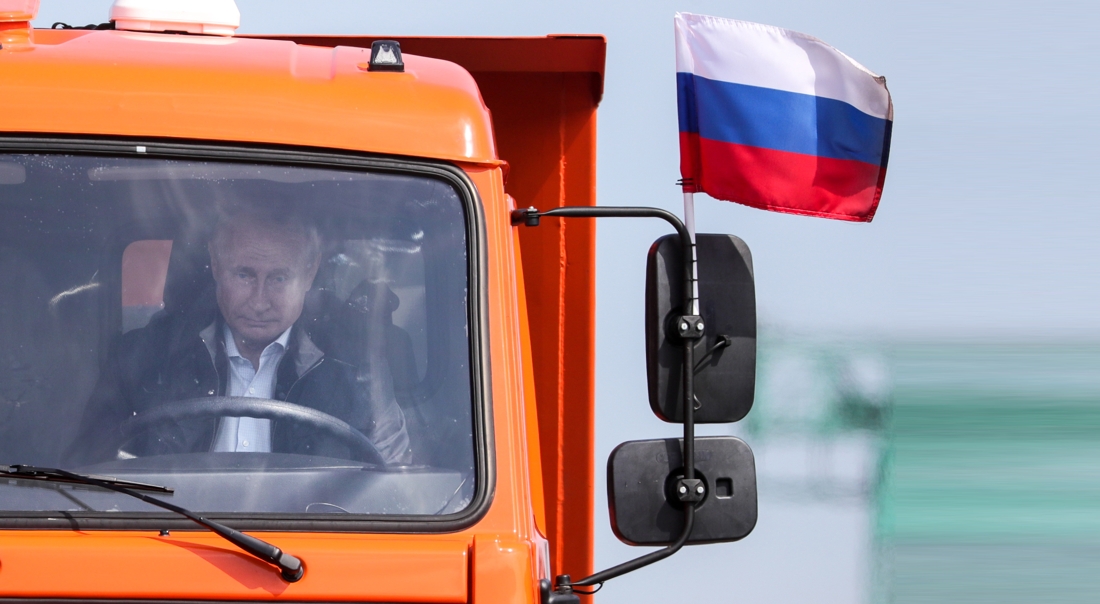 Washington veroordeelt nieuwe Russische brug naar Krim