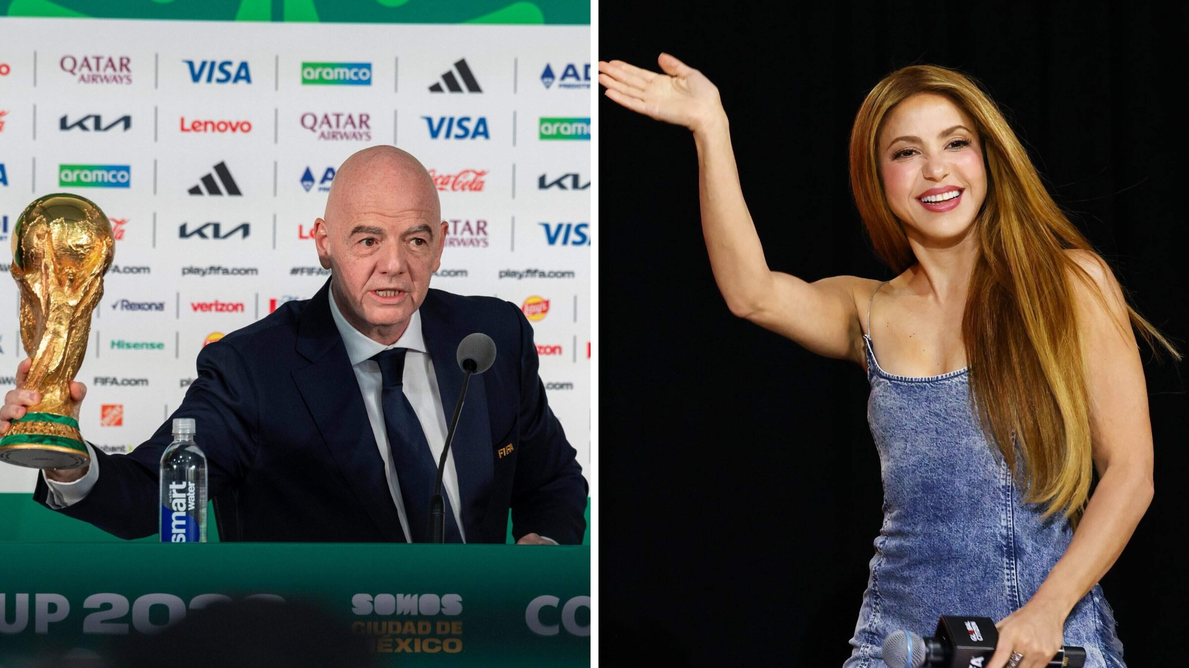 Voor het eerst drie openingsceremonies op een WK en Shakira 