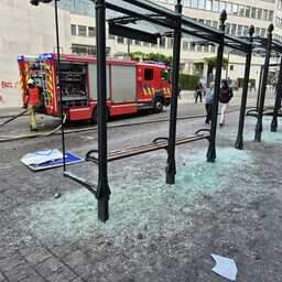 Studentenprotest in Brussel