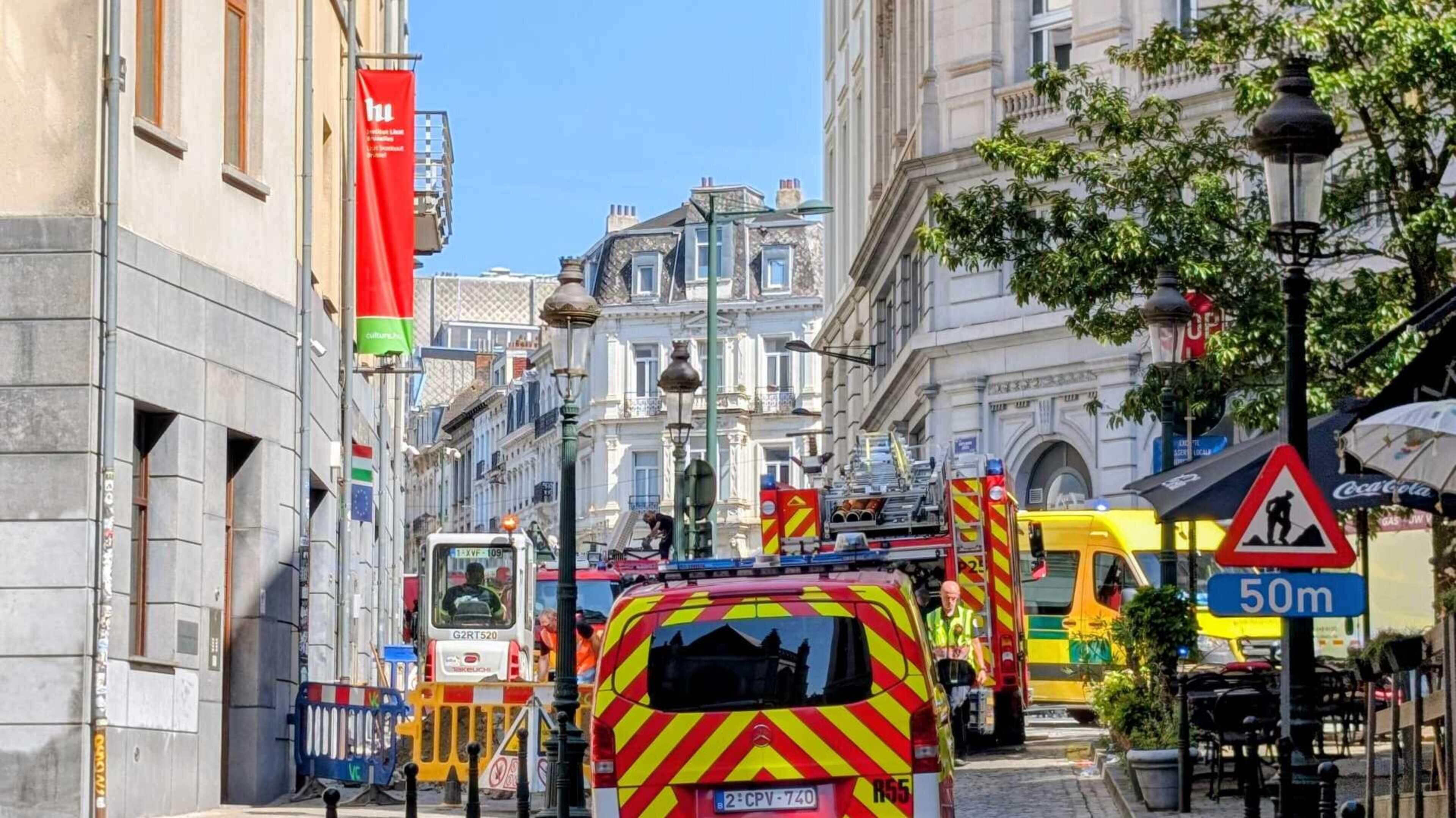 Brandweerman omgekomen bij gasexplosies in gebouw in centrum van Brussel, drie gewonden