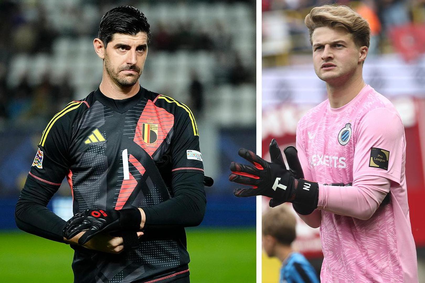 Thibaut Courtois en Nordin Jackers.
