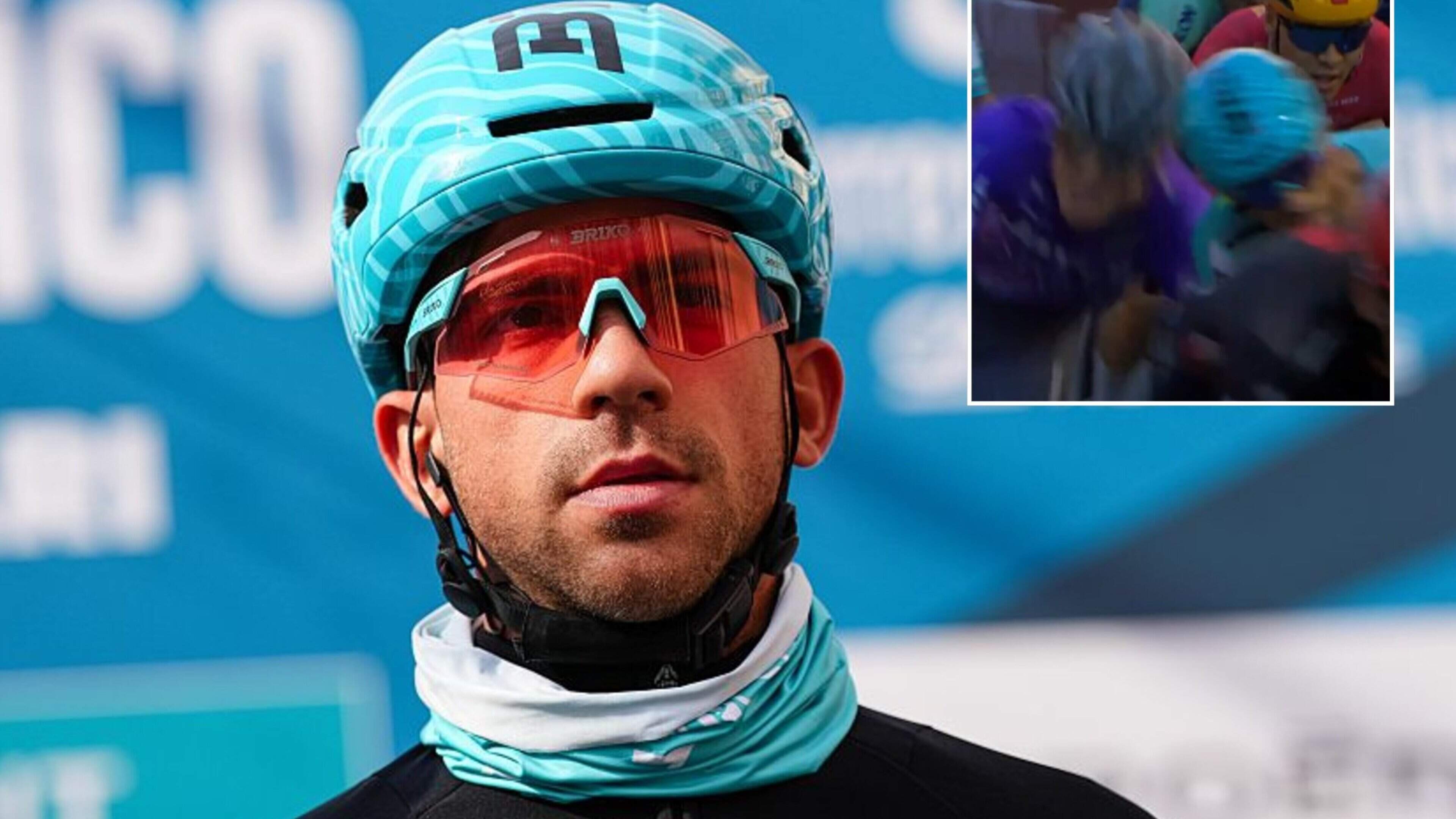 VIDEO. De jury is onverbiddelijk: Italiaanse renner die kopstoot uitdeelt in volle finale wordt uit Giro gezet