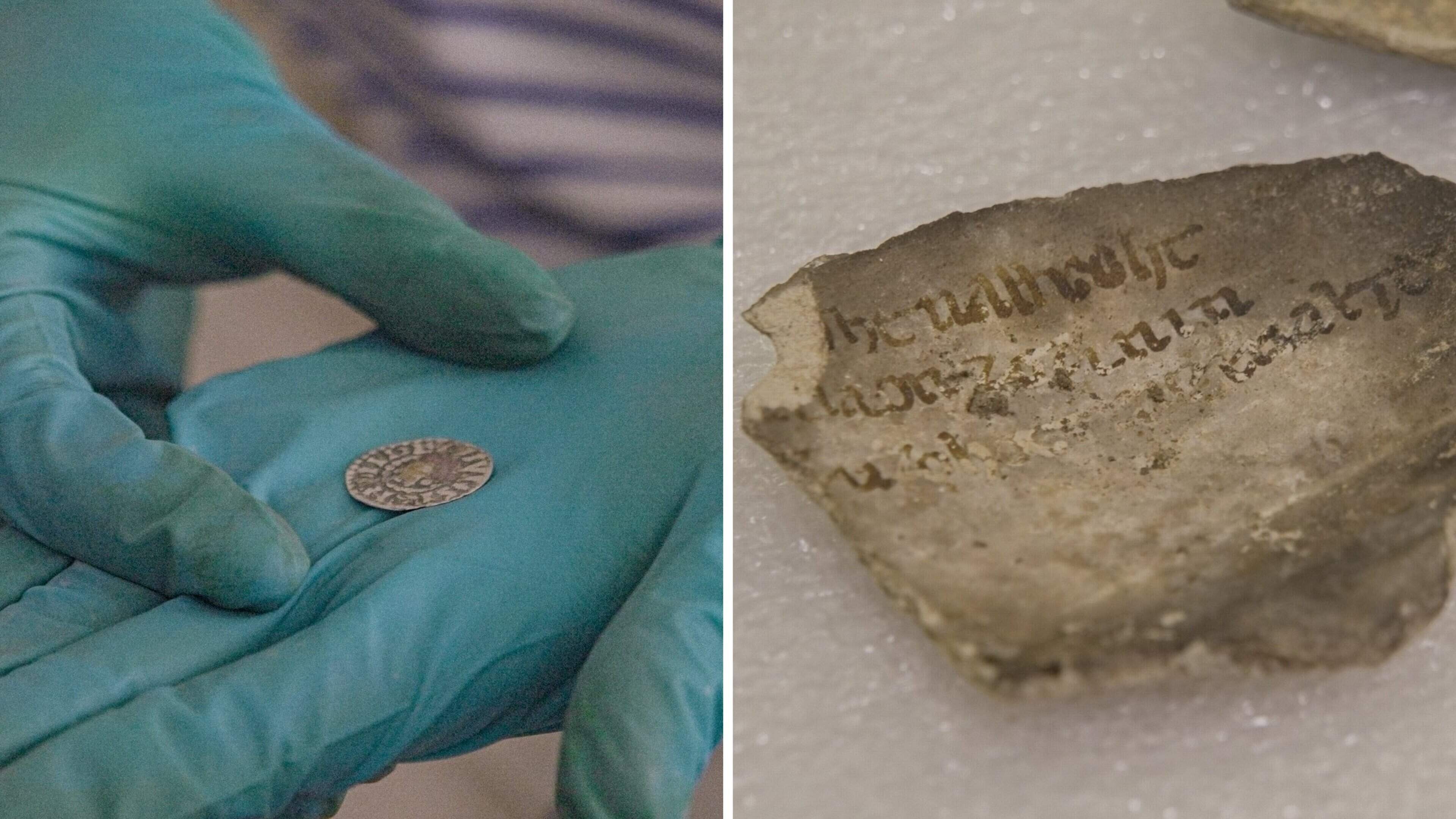 Munt uit de vierde eeuw en mysterieuze inscripties gevonden onder de Notre Dame-kathedraal: 