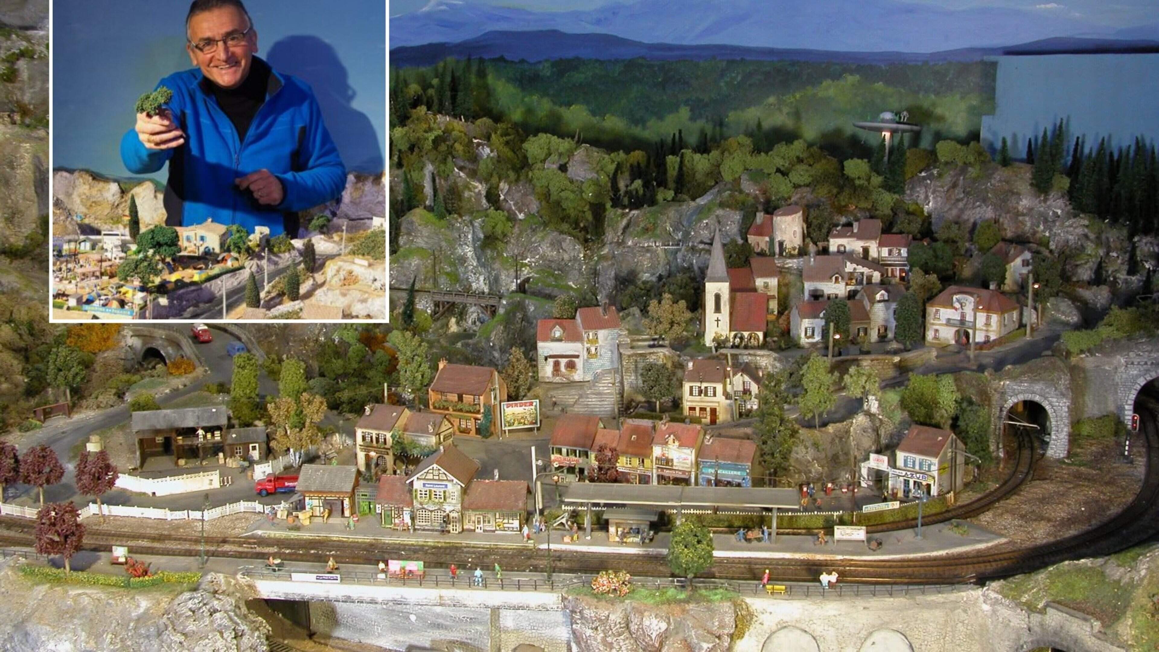 Man (79) wil zijn miniatuurtreinmuseum verkopen vo
