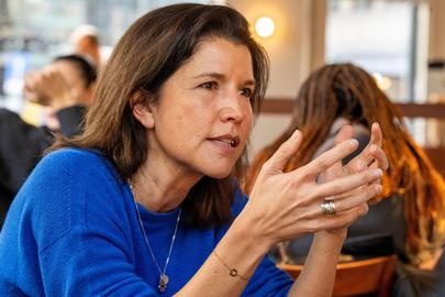 2025/03/12. Brussel. Valerie van Peel is een Belgisch Vlaams-nationalistisch politica actief voor de N-VA. Op 9 maart 2025 stelde ze zich kandidaat om Bart De Wever op te volgen als partijvoorzitter voor N-VA.
