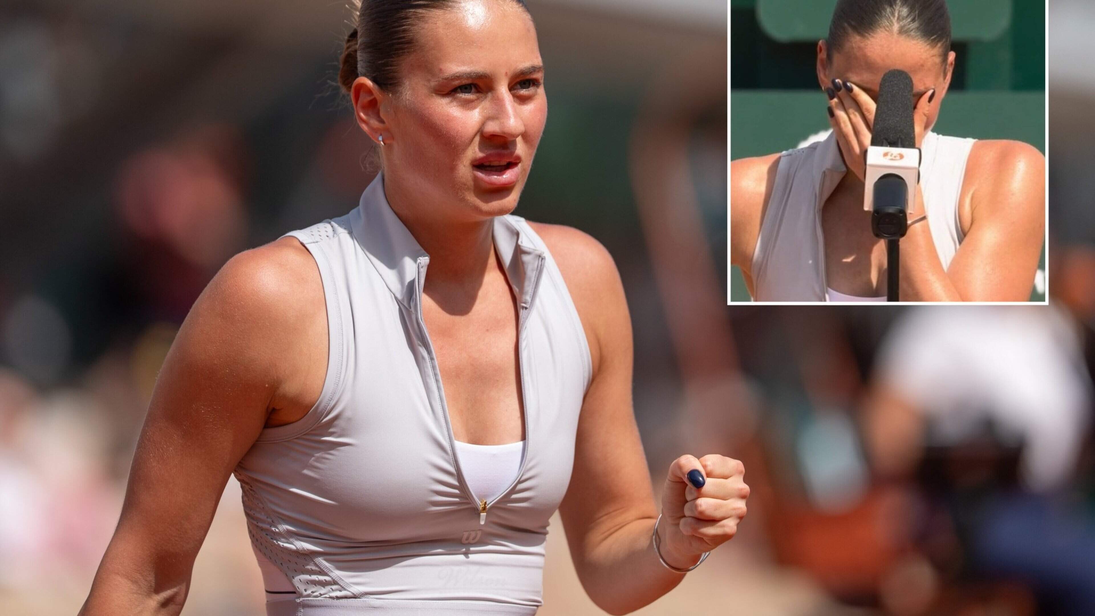 Oekraïense tennisster wint op Roland Garros nadat haar familie ontsnapt aan tragedie in Kiev: “Dan had ik waarschijnlijk geen moeder en zus meer gehad”