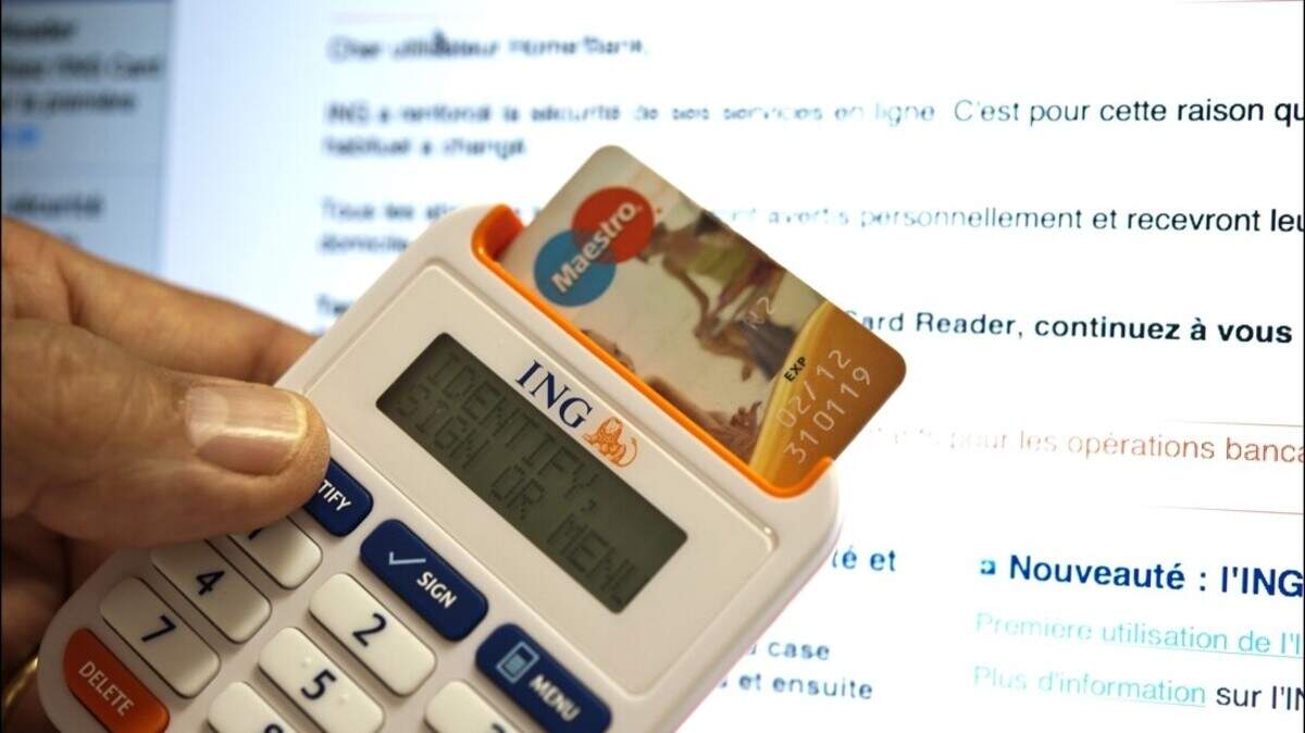 ING は詐欺師から顧客を守るためにカードリーダーを廃止します