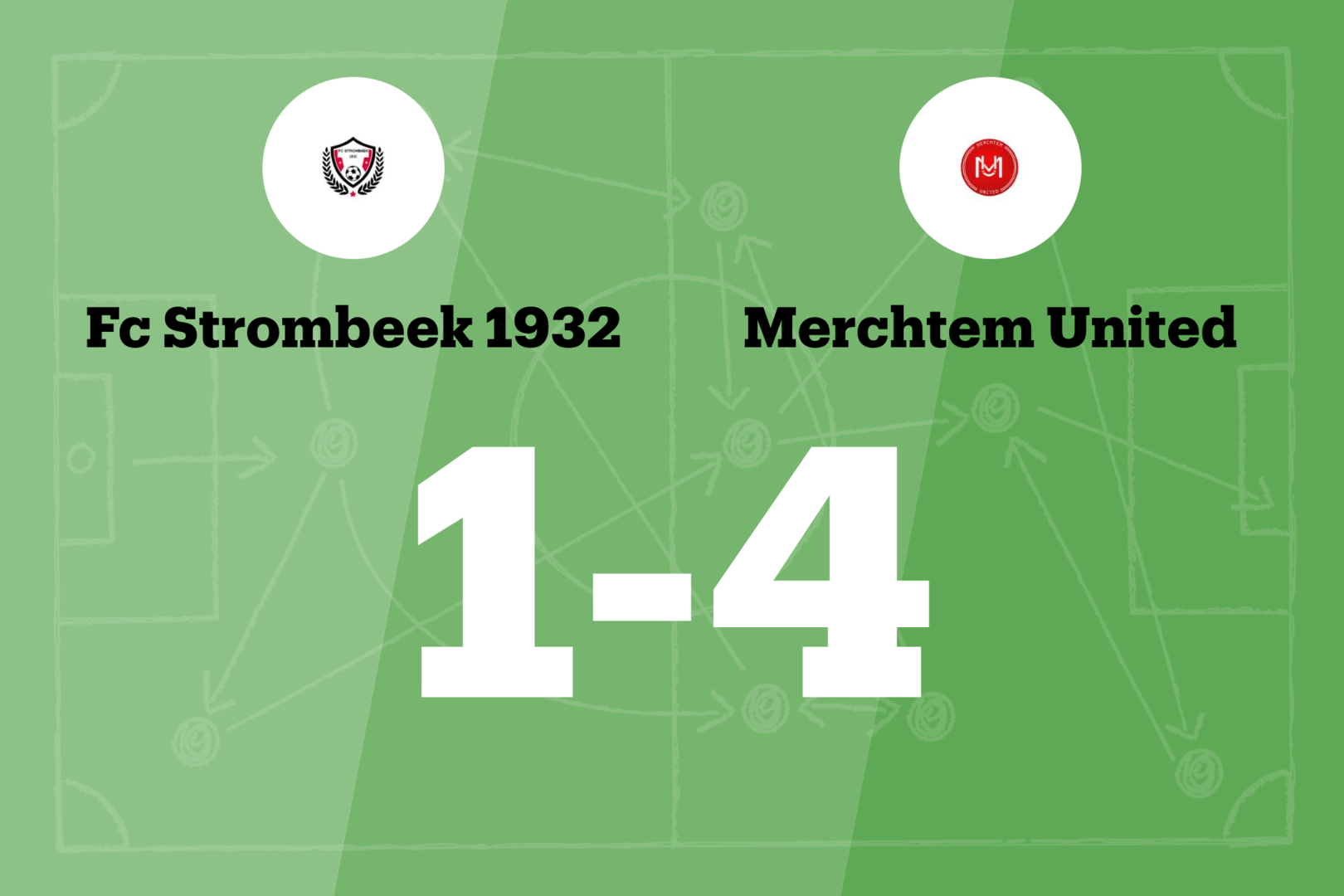 Merchtem United B wint uit van Strombeek 1932 B, mede dankzij twee ...