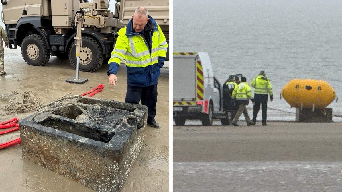 Twaalf Duitse zeemijnen uit WOII houden hele kustgemeente in hun greep ...