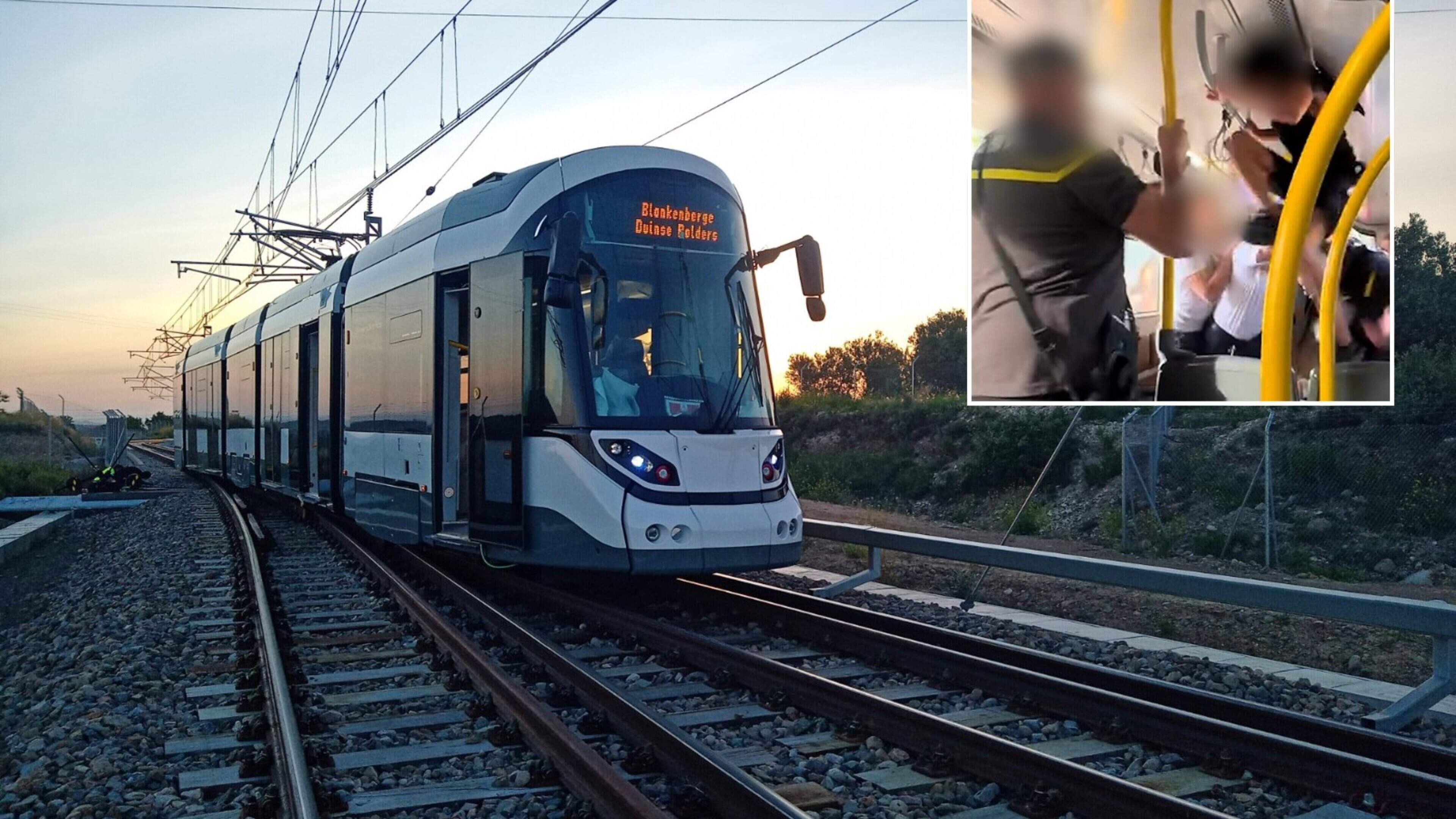 Zeven personen naar spoed na zware vechtpartij met jongeren op kusttram, minister Annick De Ridder reageert: “Dit zijn werkelijk hallucinante beelden”